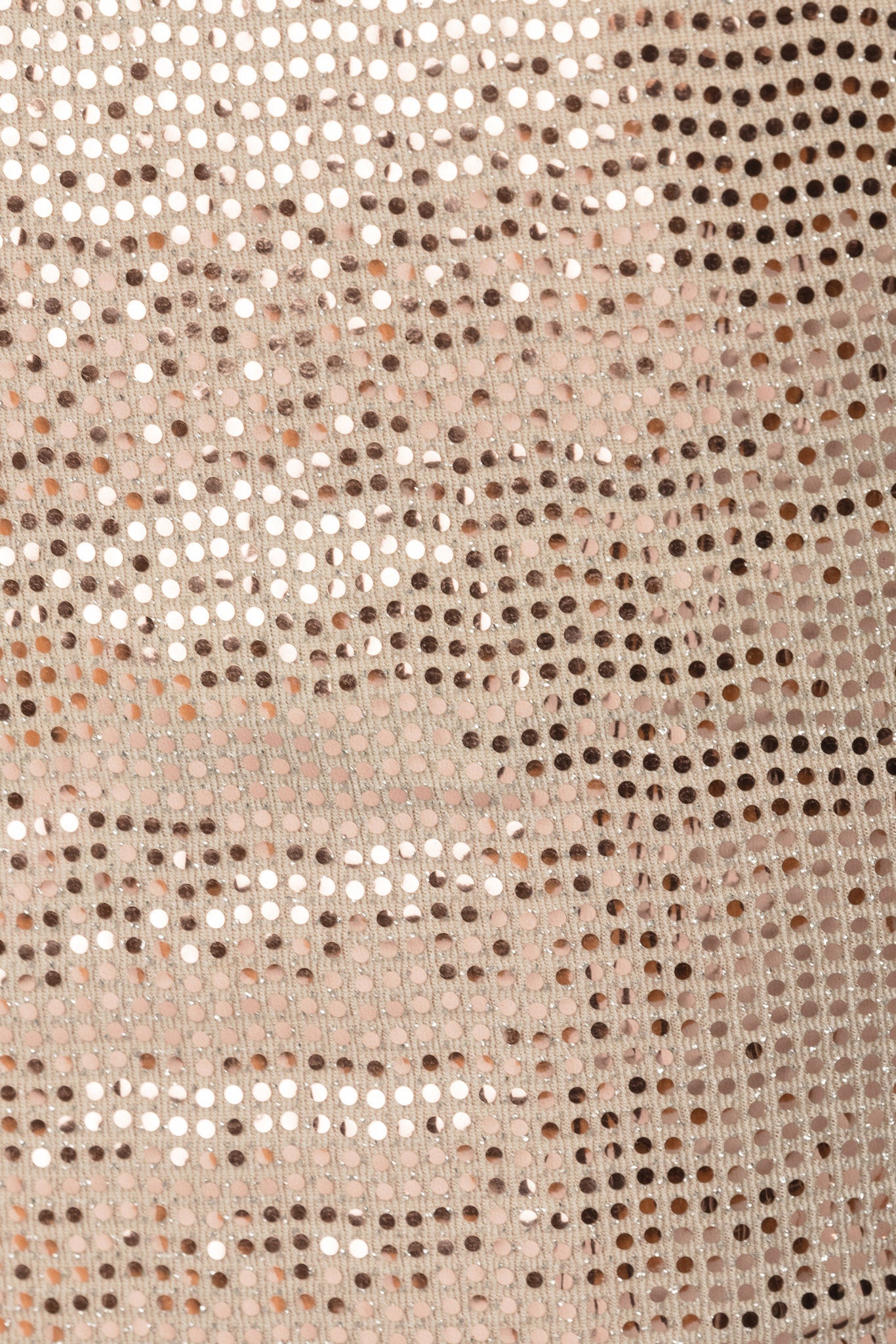 Camisole écourtée à pailletts disco
