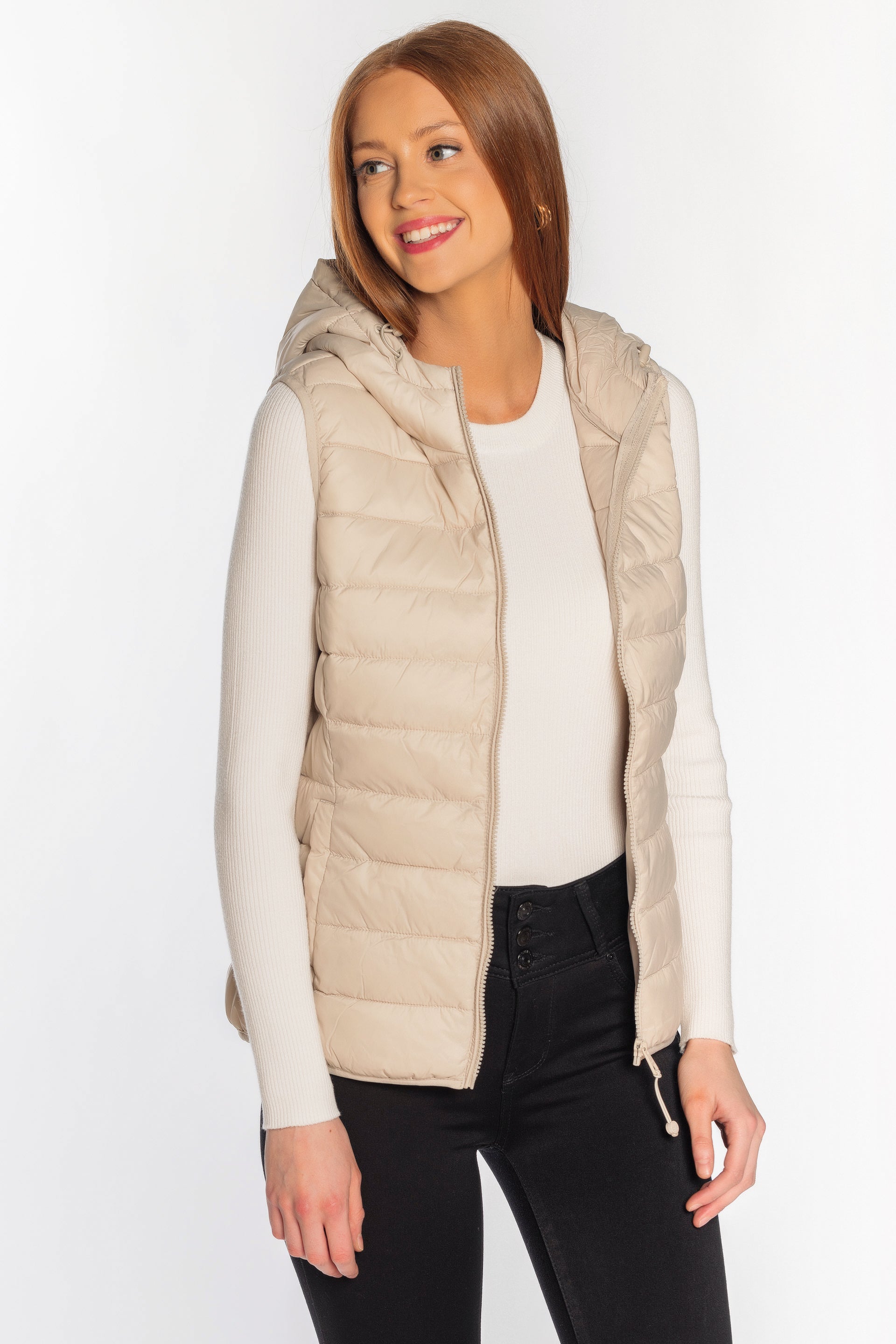 Only Hooded Vest