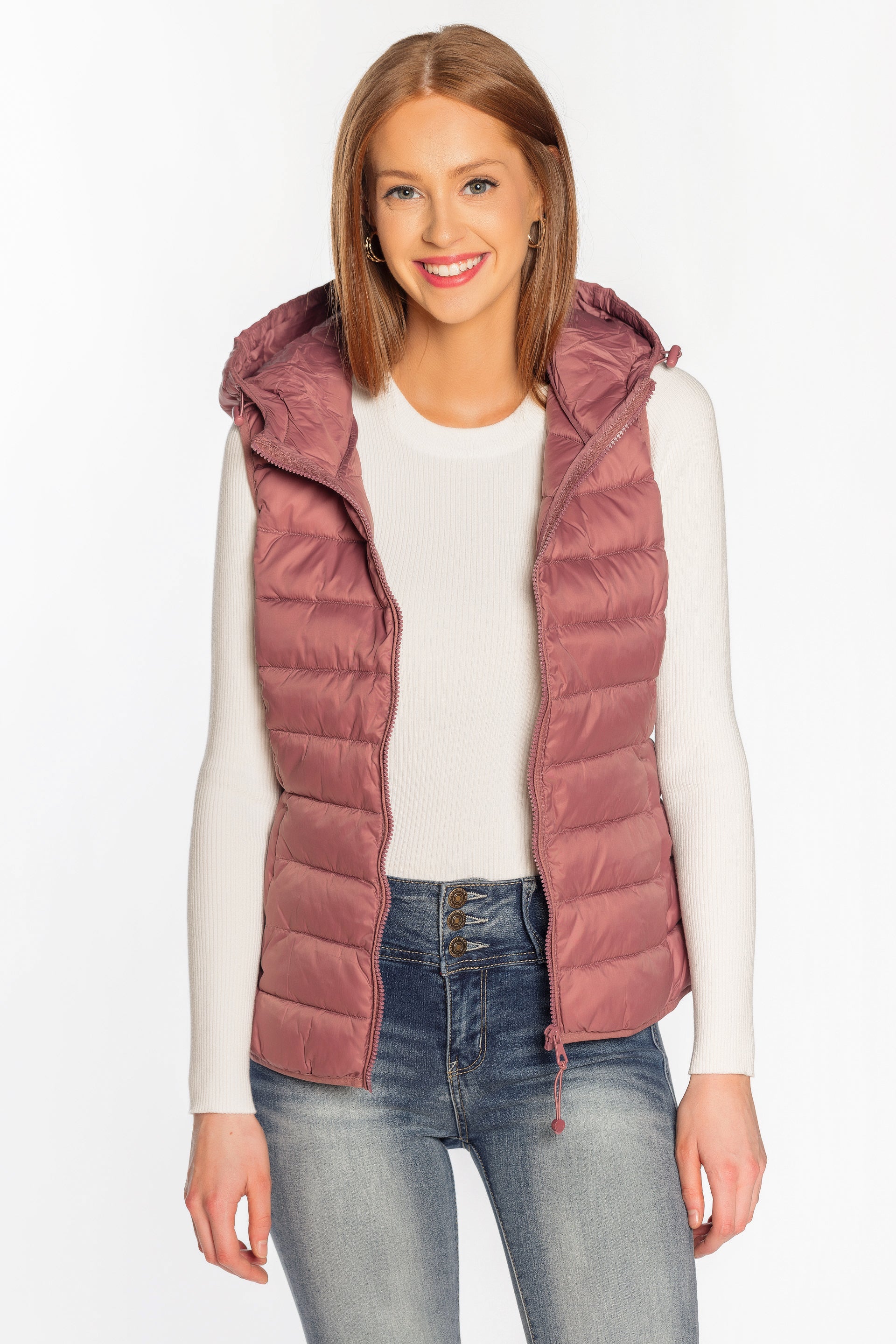Only Hooded Vest