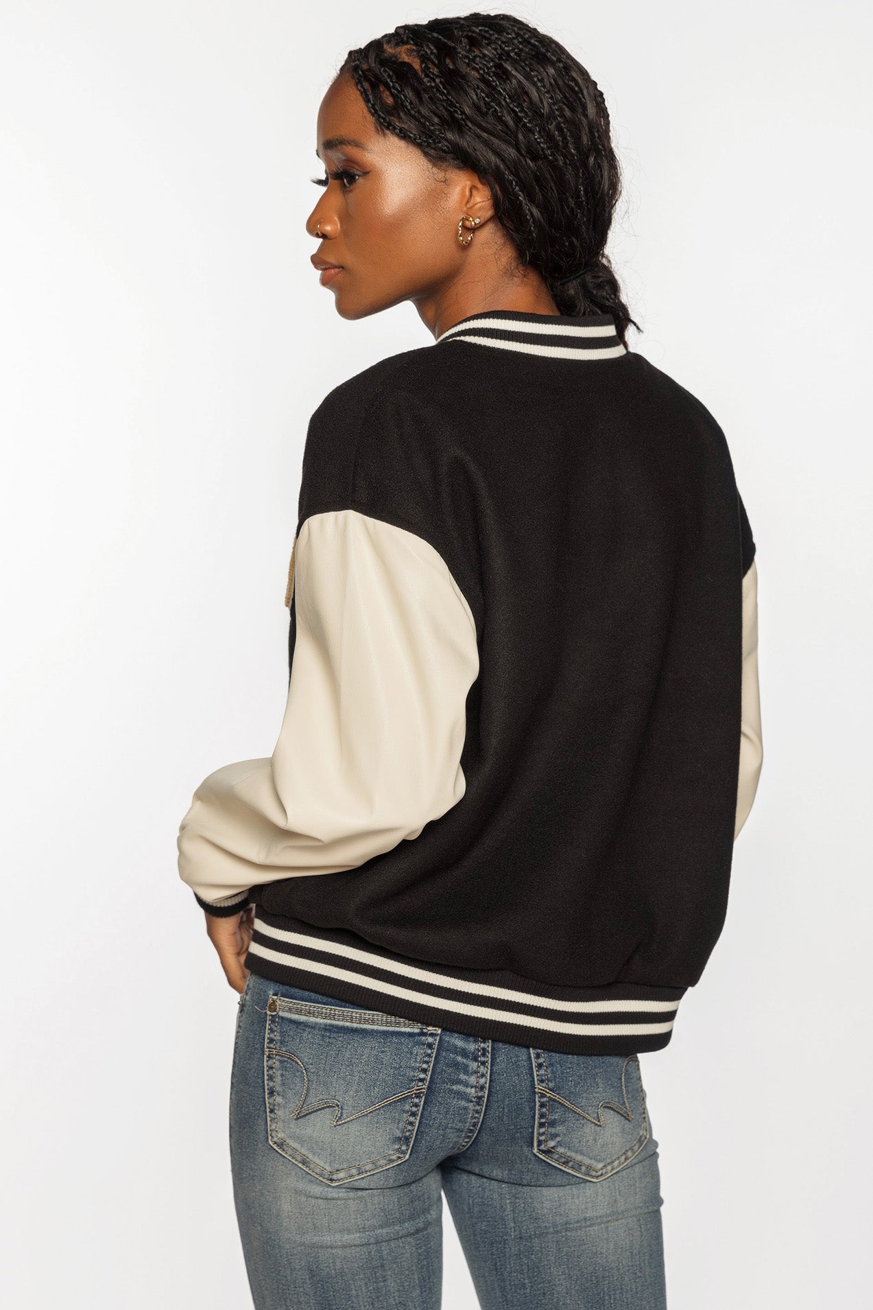 Blouson universitaire lettre S