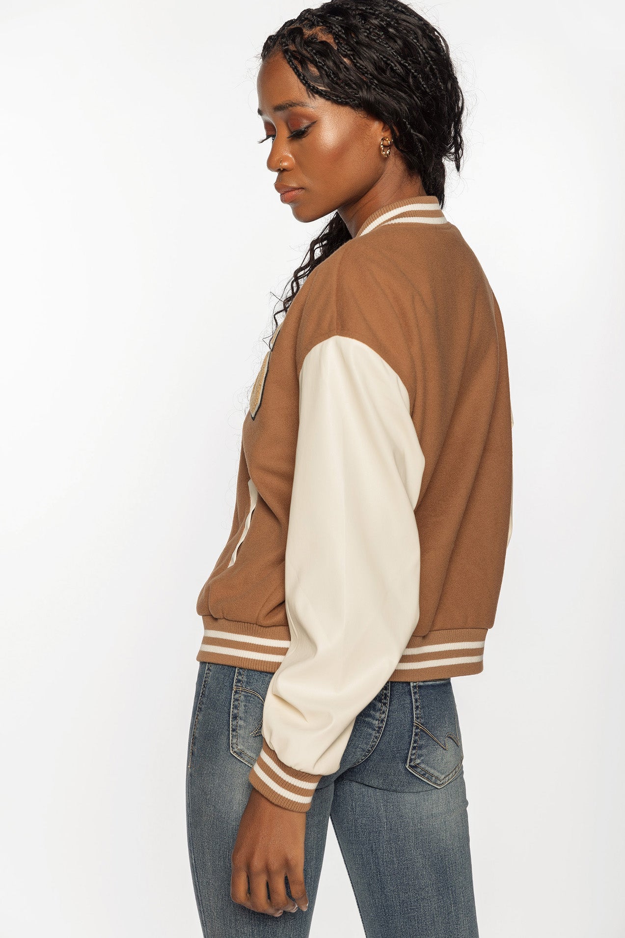 Blouson universitaire lettre S