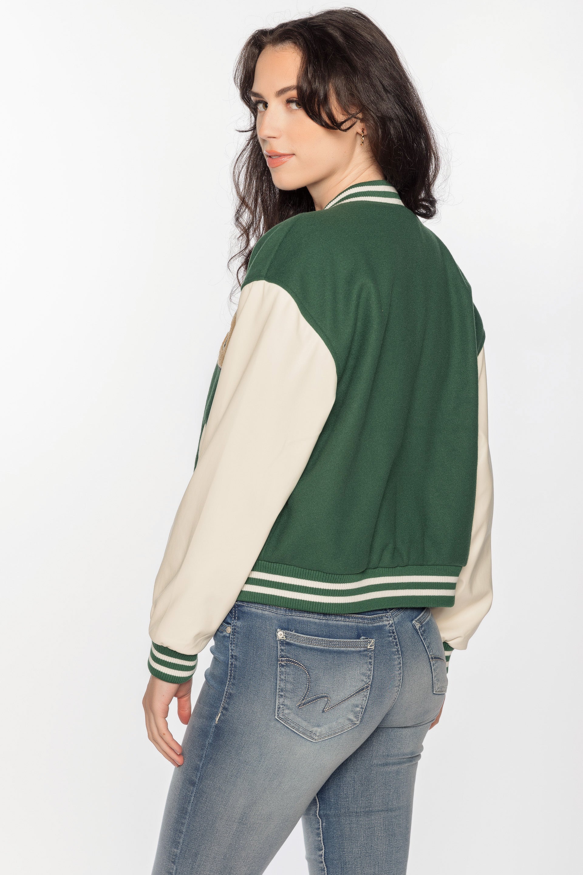 Blouson universitaire lettre S