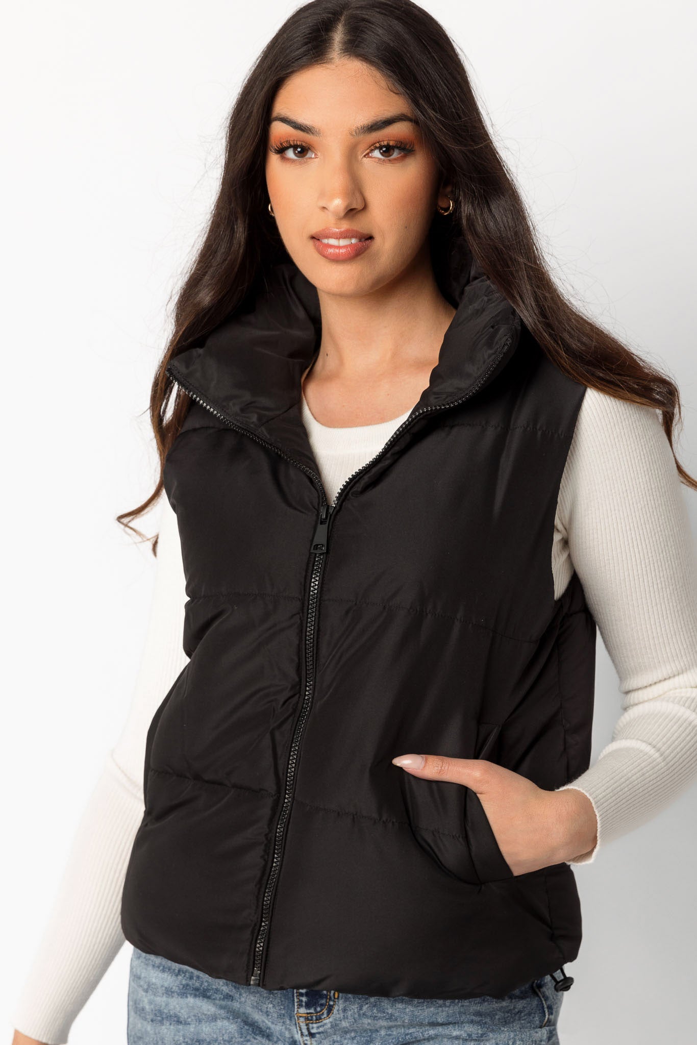 Quilted Puffer Vest
