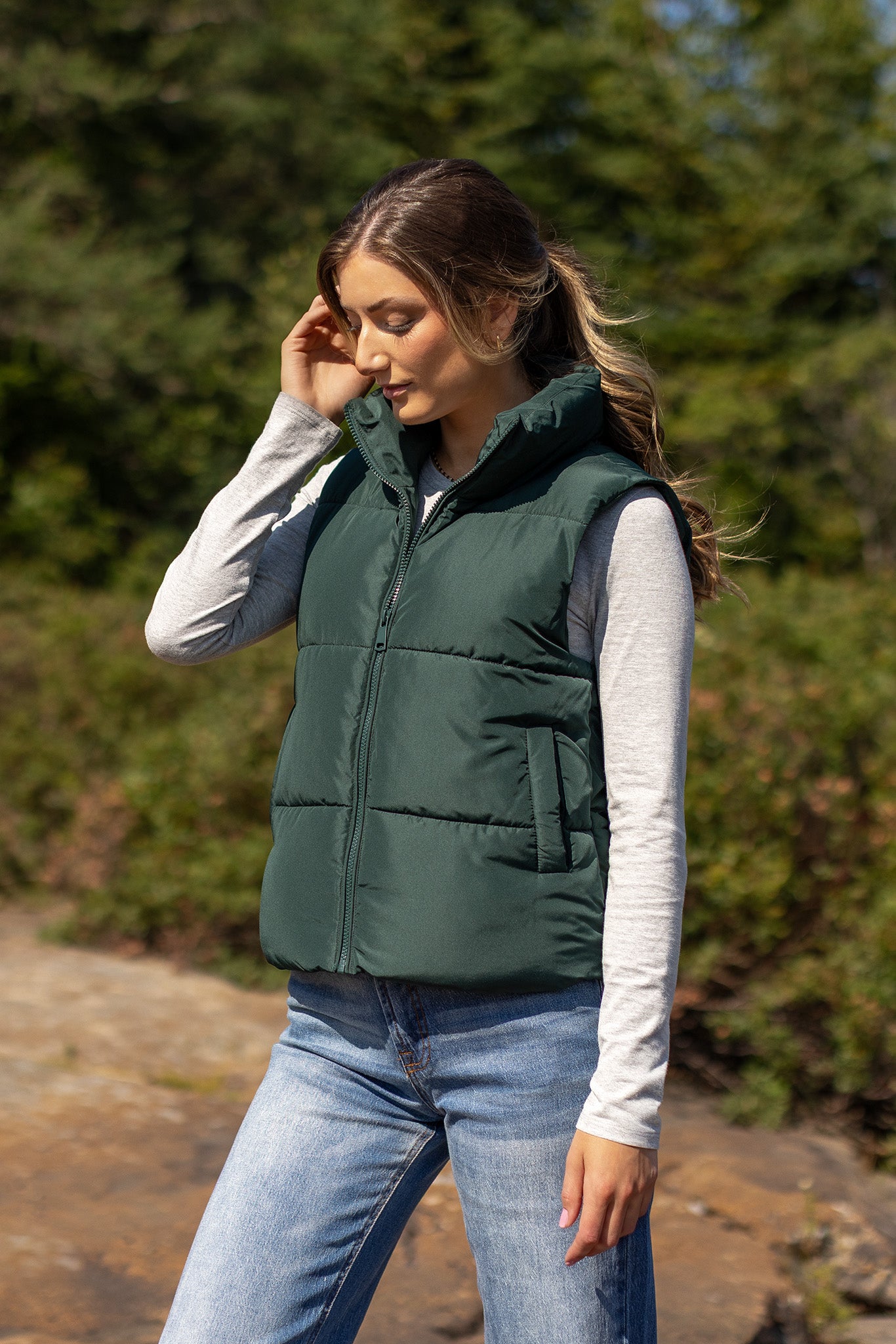 Quilted Puffer Vest