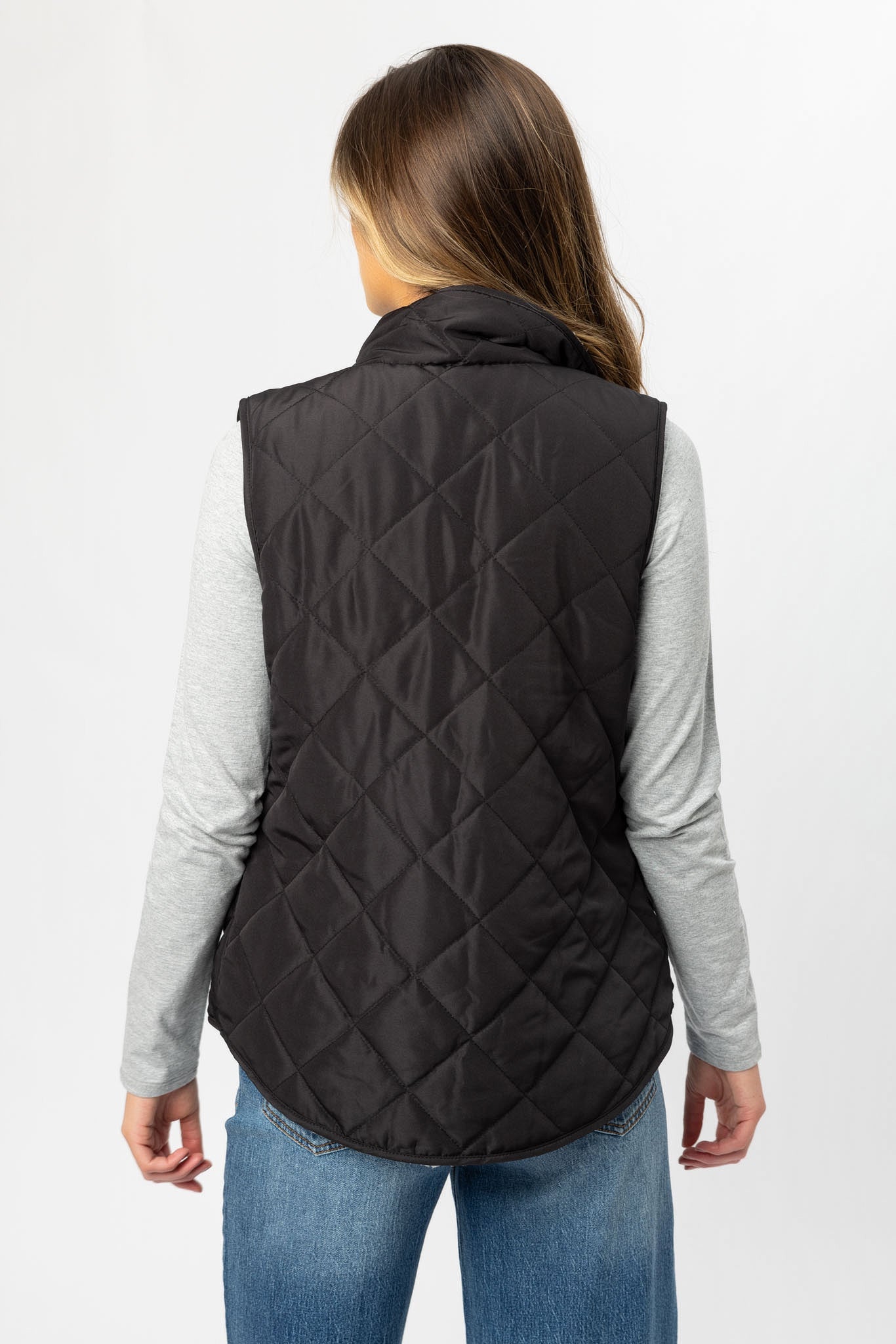 Quilted Reversible Vest
