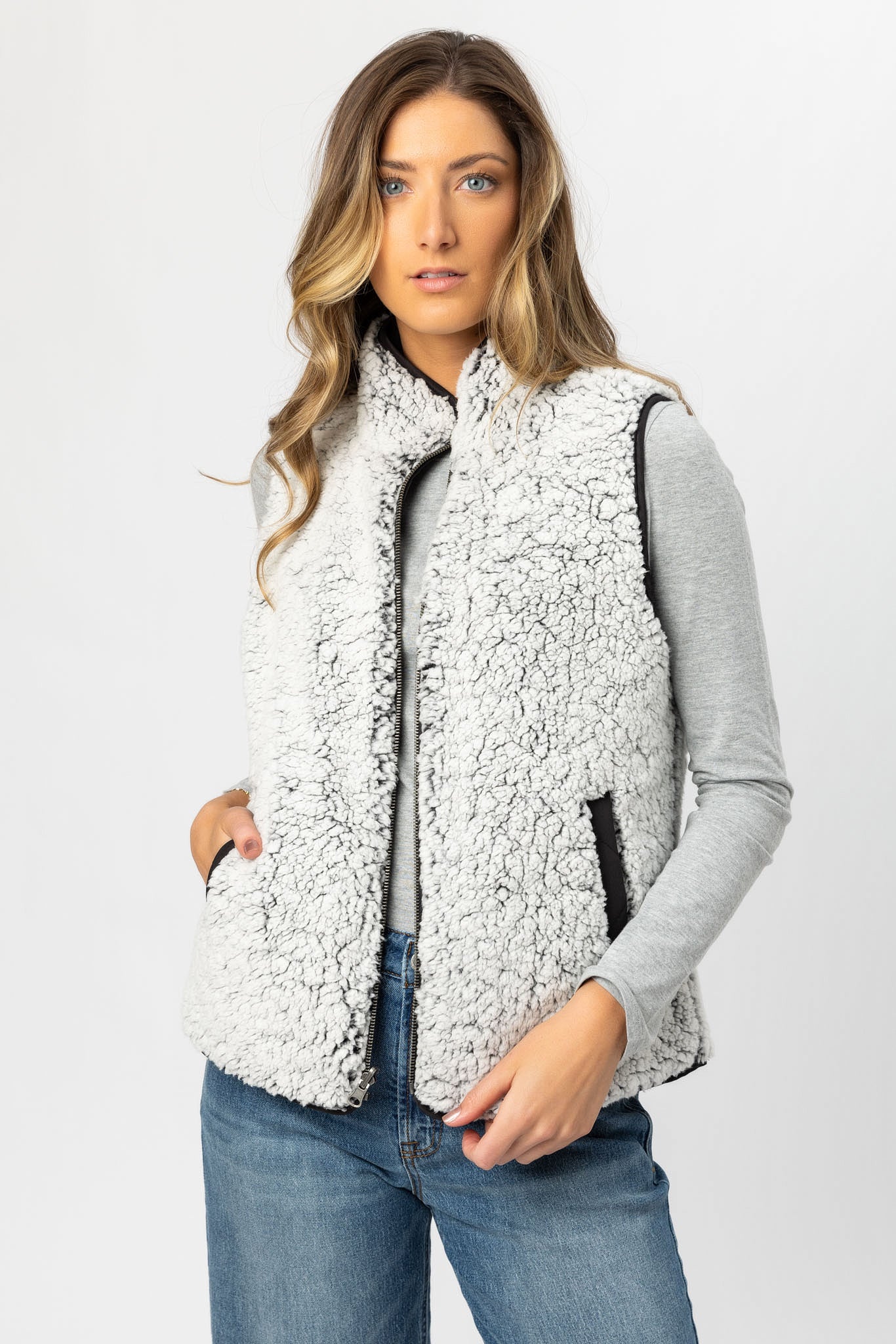 Quilted Reversible Vest
