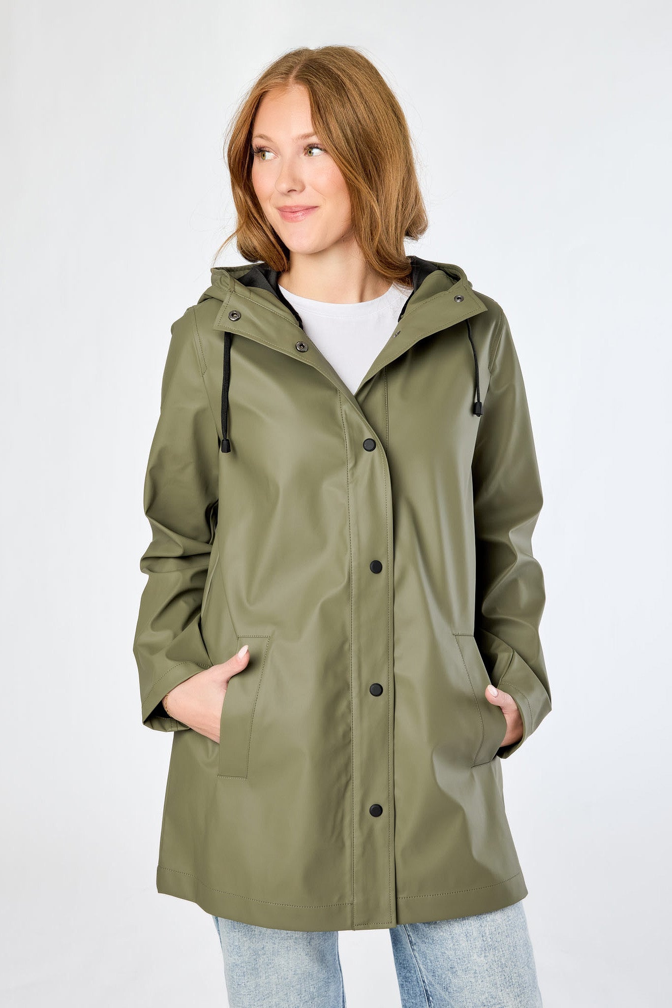 ONLY Ellen Hooded Raincoat – Eclipse