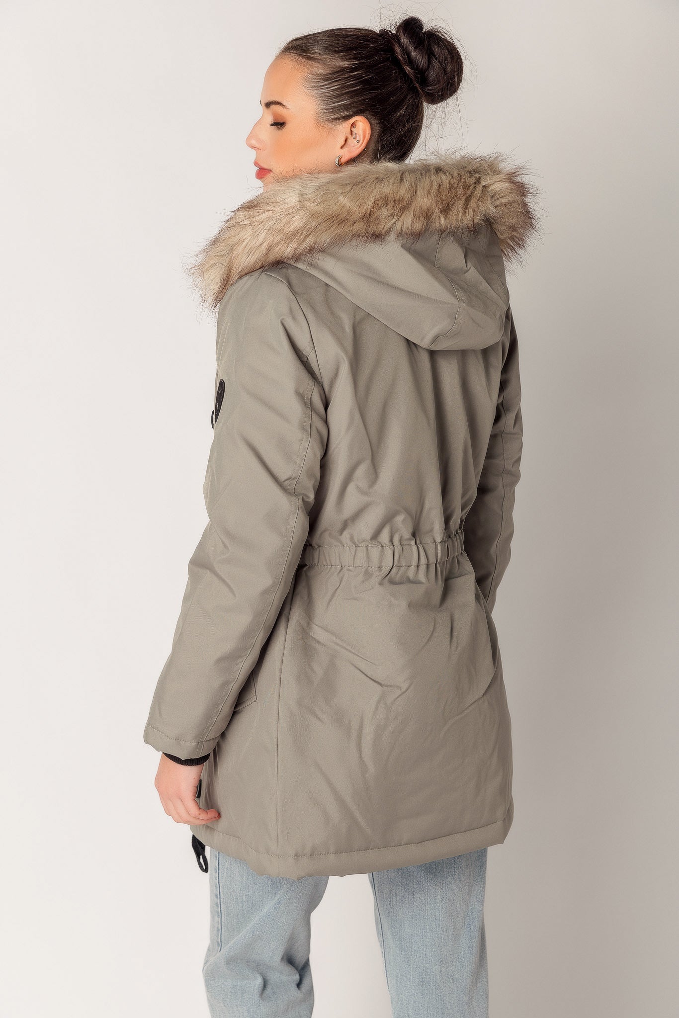 Only - Parka d'hiver Iris avec bordure en fourrure