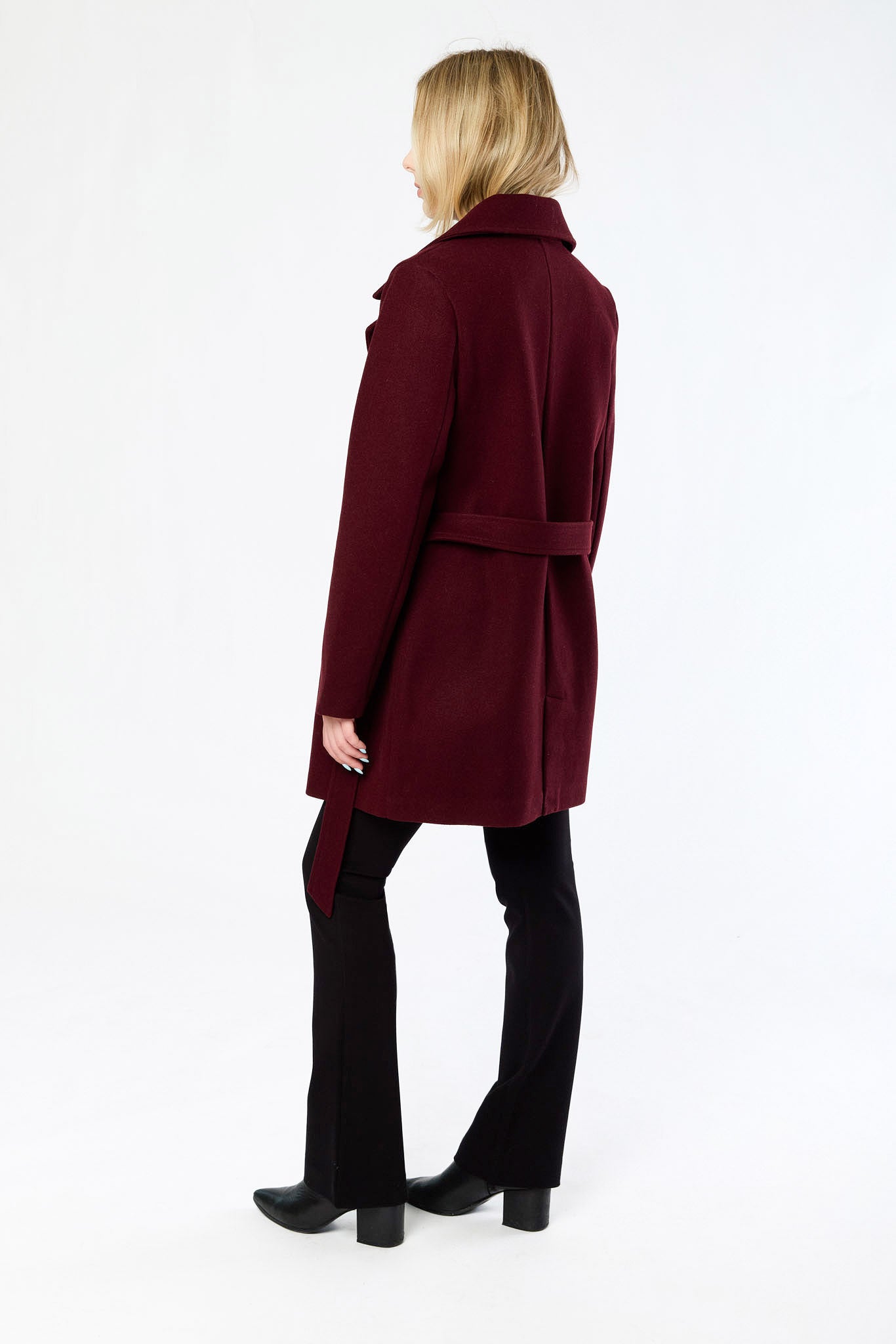 Brushed Mélange Coat