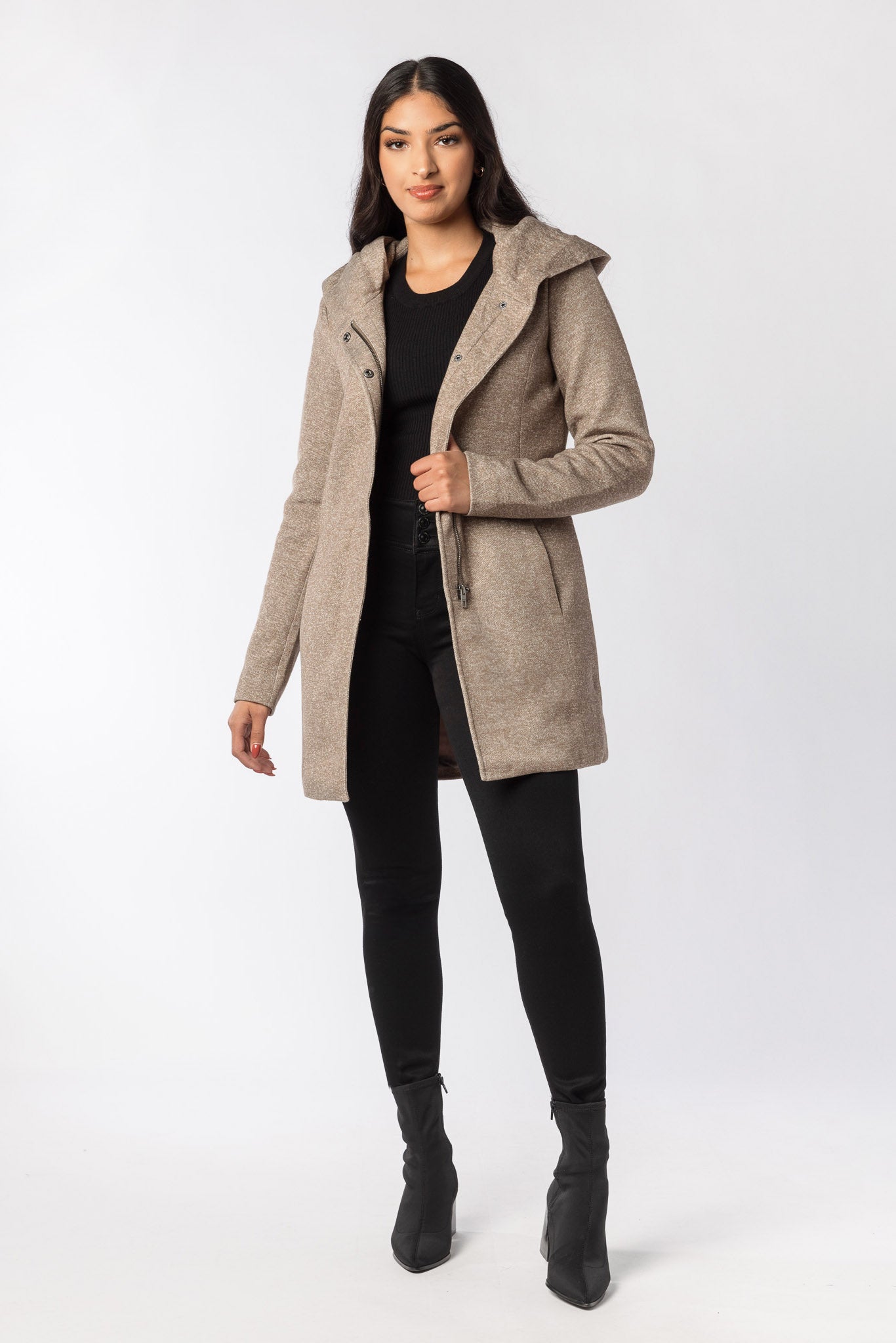 Only "Sedona" Coat with Hood