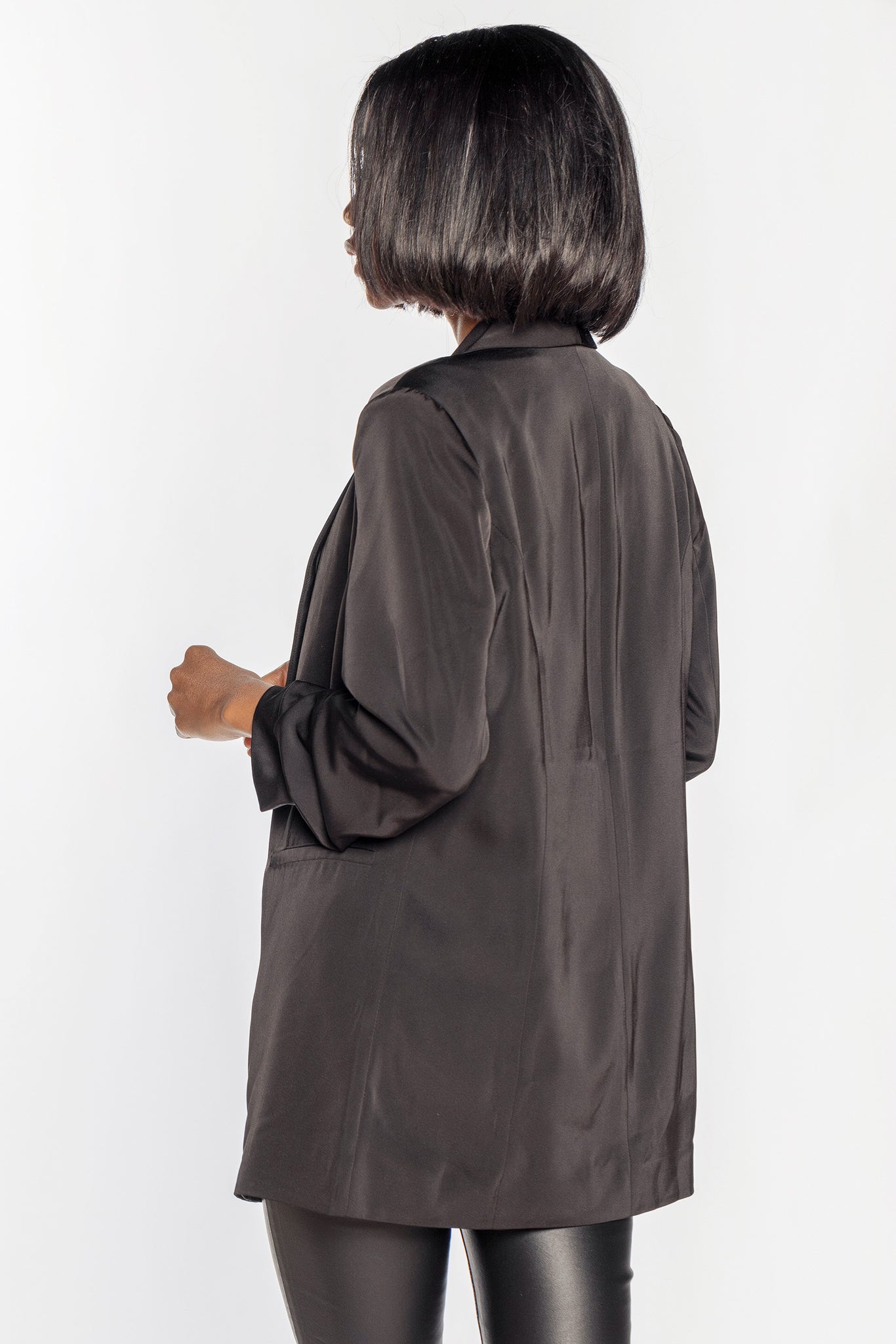 Satin Blazer