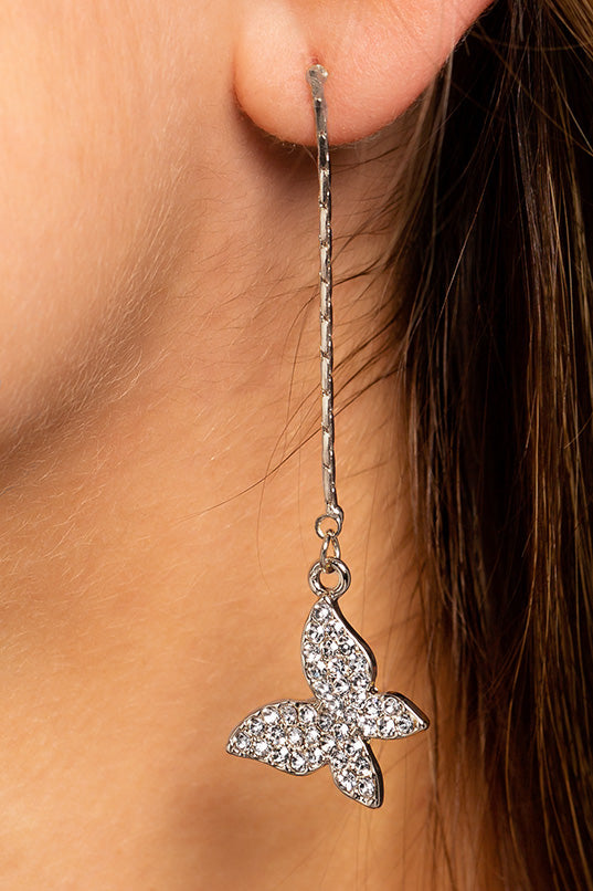 Butterfly Drop Earrings