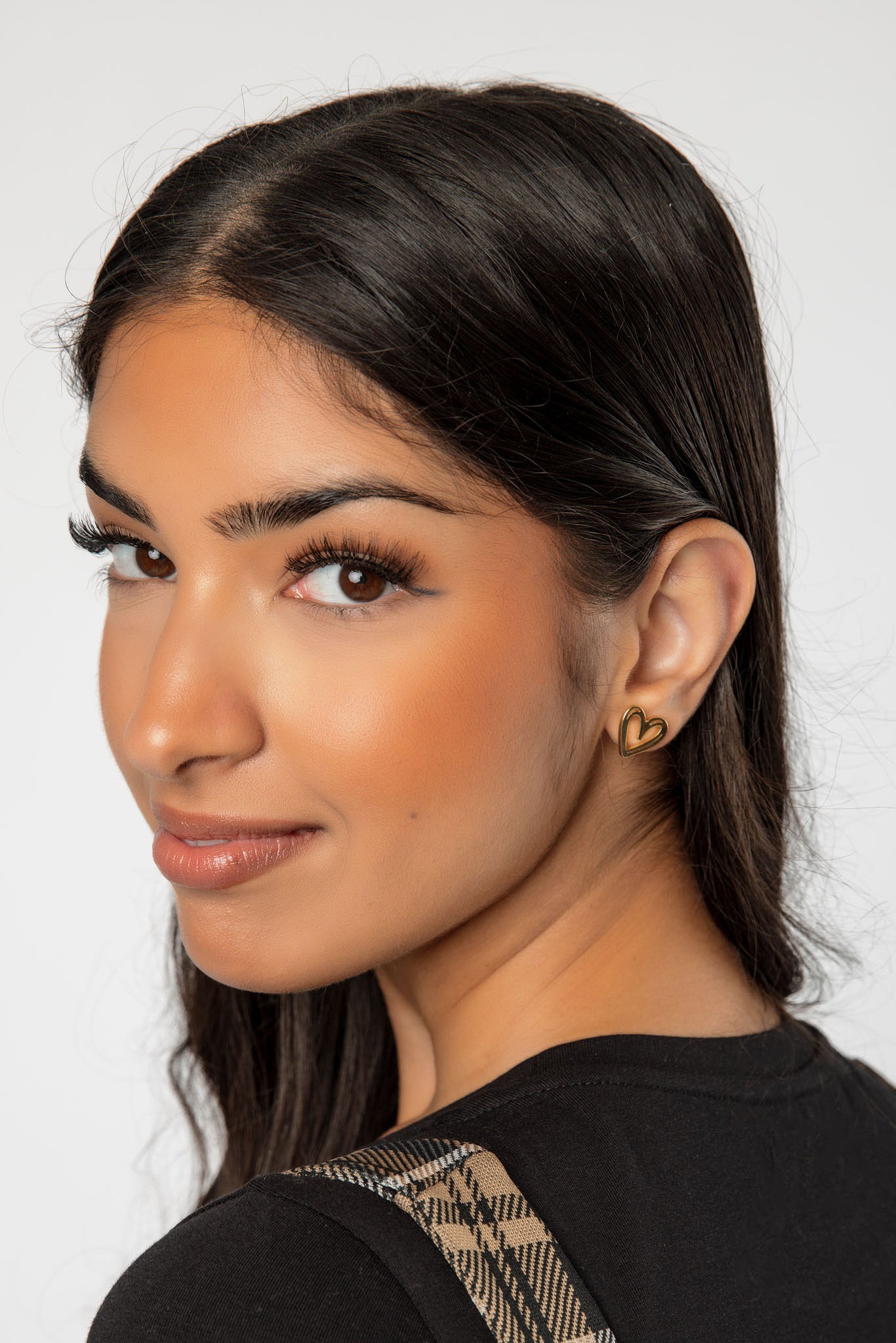 Heart Outline Earrings