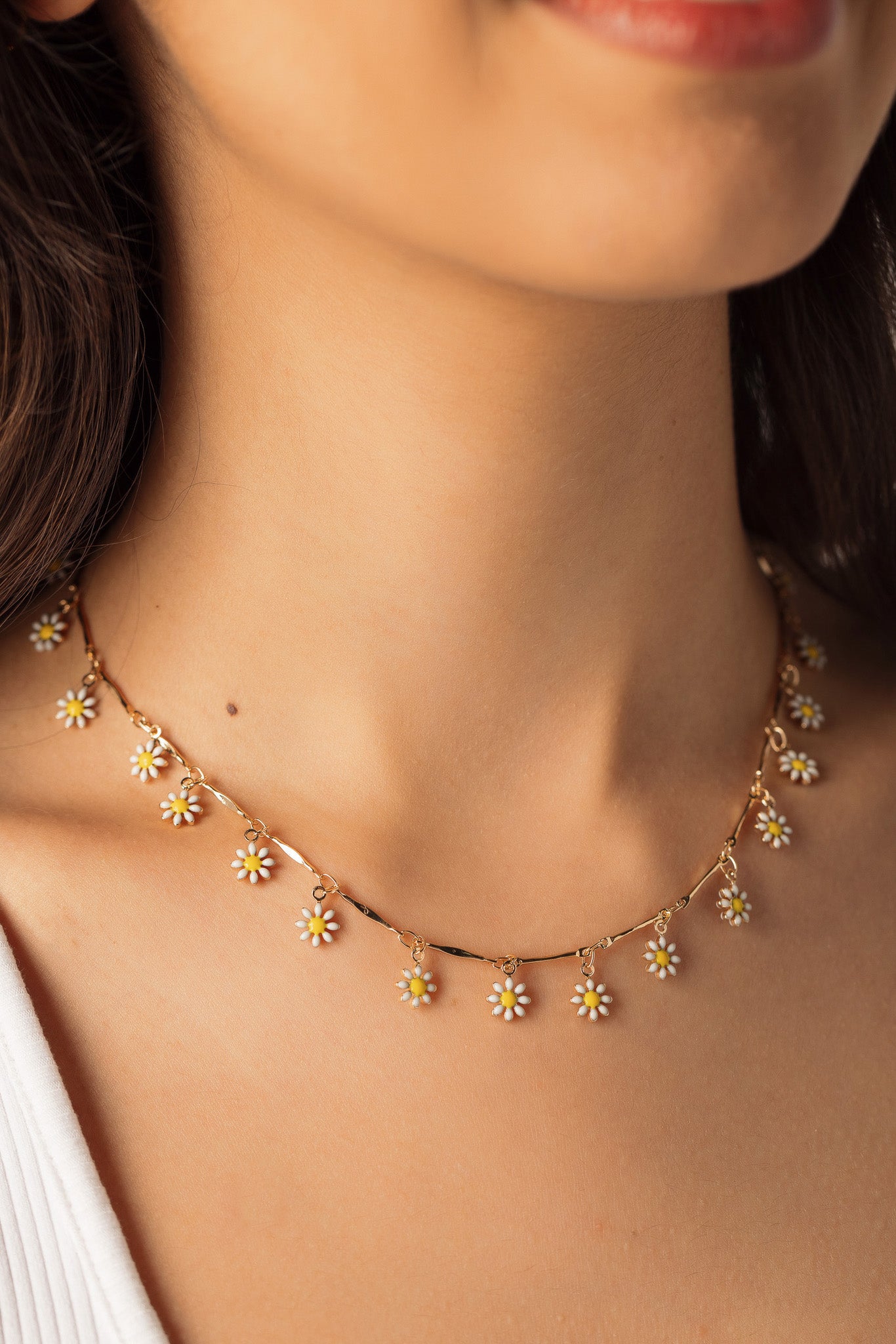 Collier marguerites