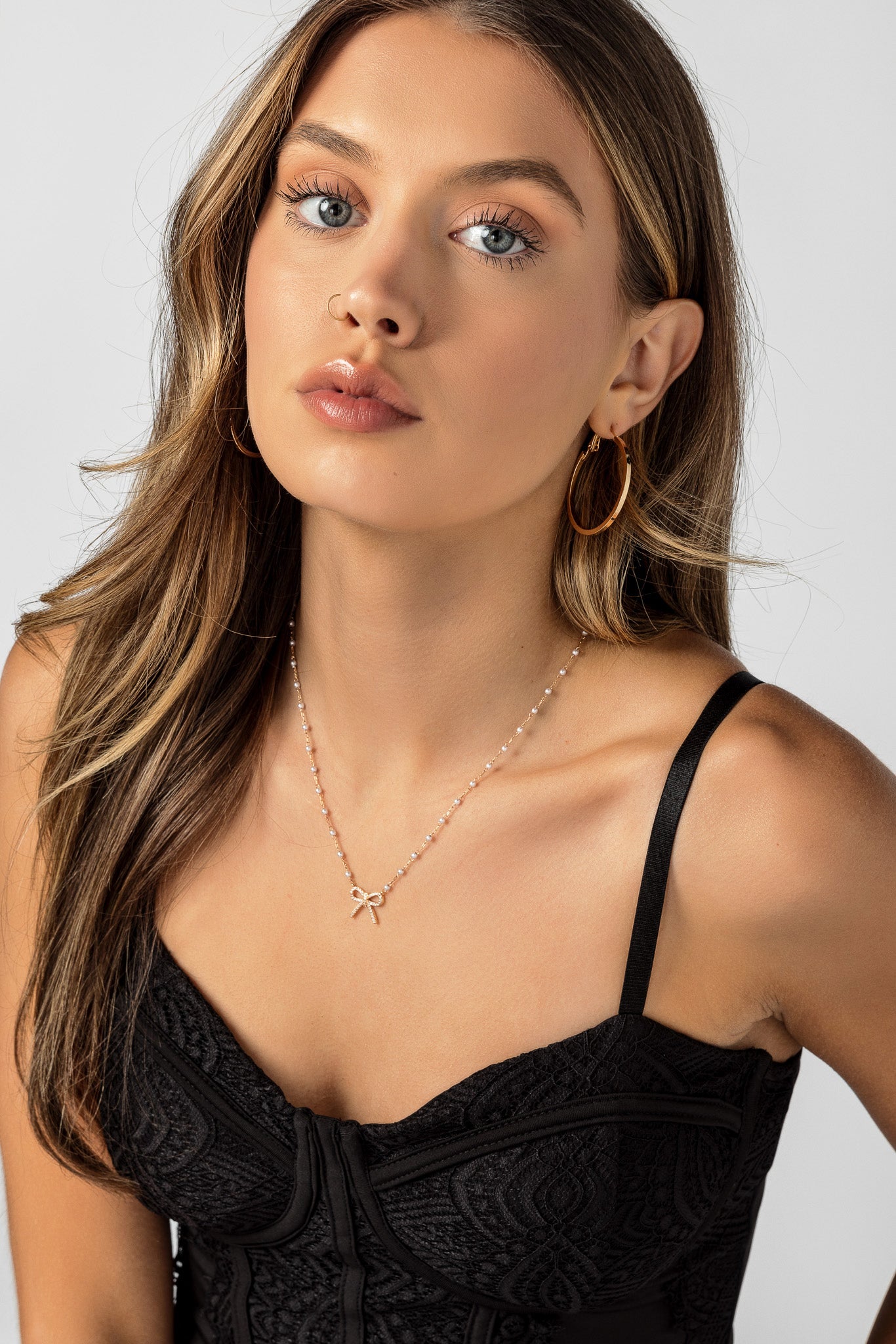Chaîne en perles avec boucle