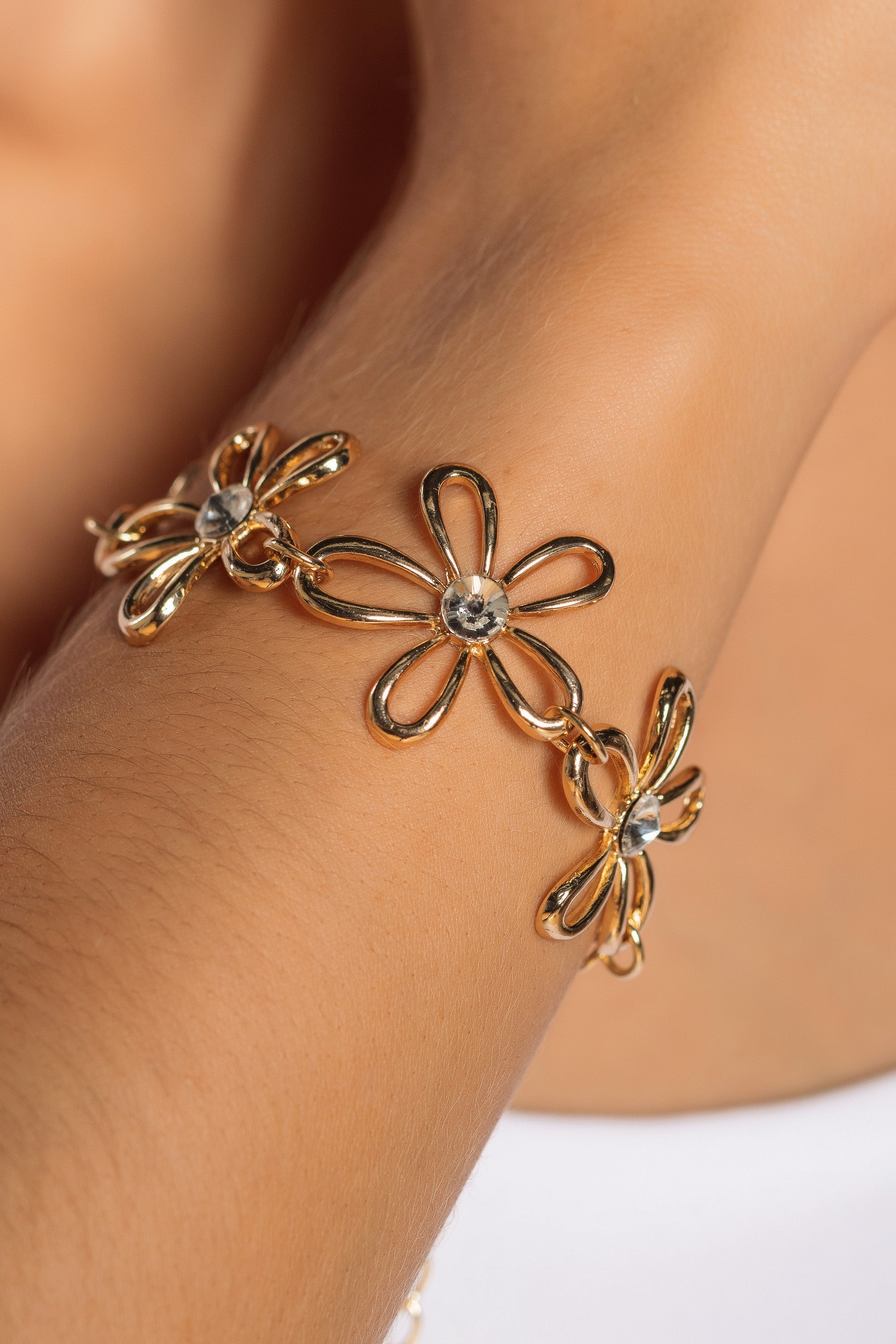 Bracelet à fleurs
