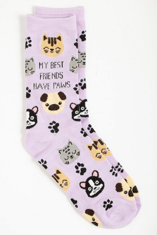 Chaussettes "My Best Friends Have Paws"