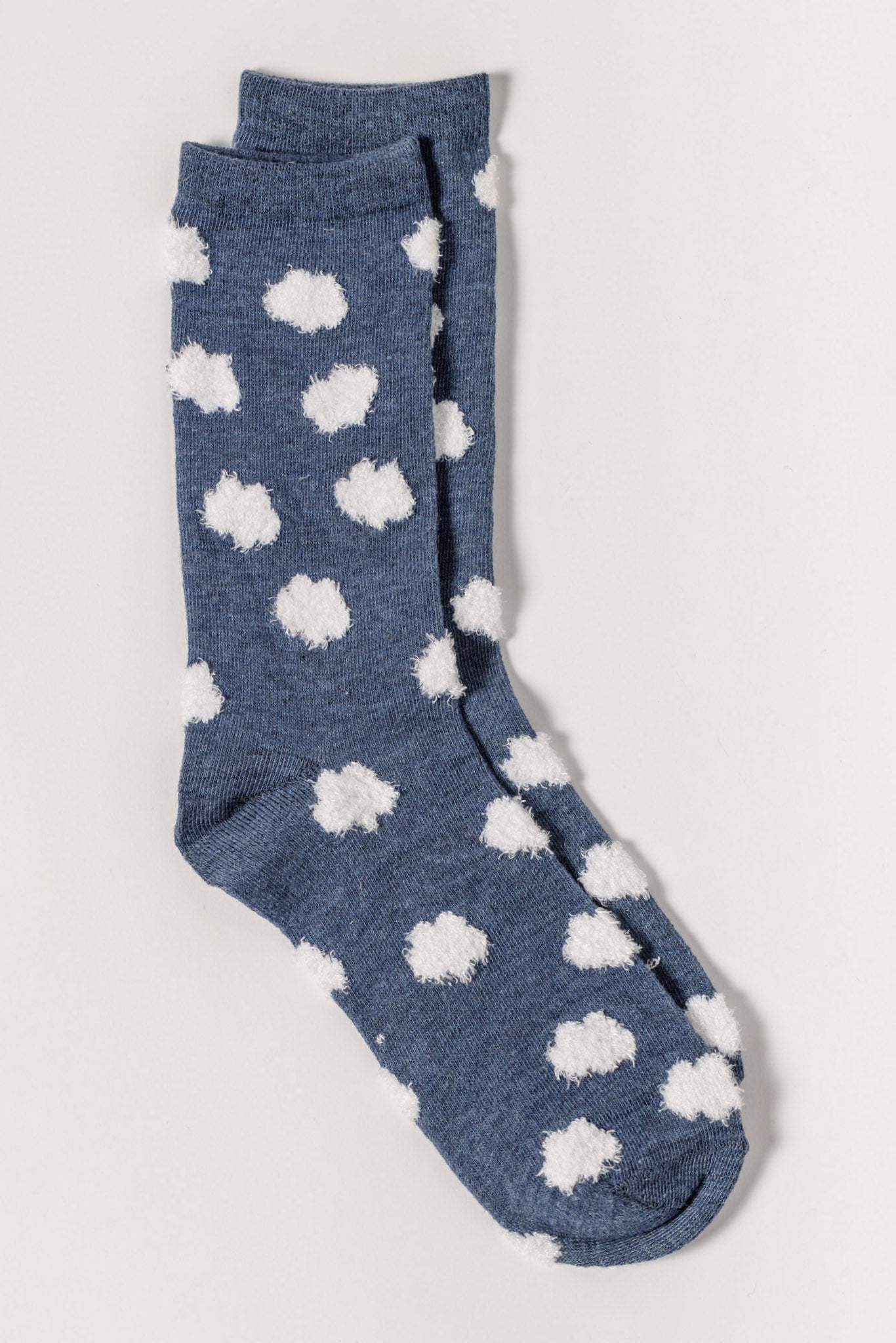 Fuzzy Cloud Socks
