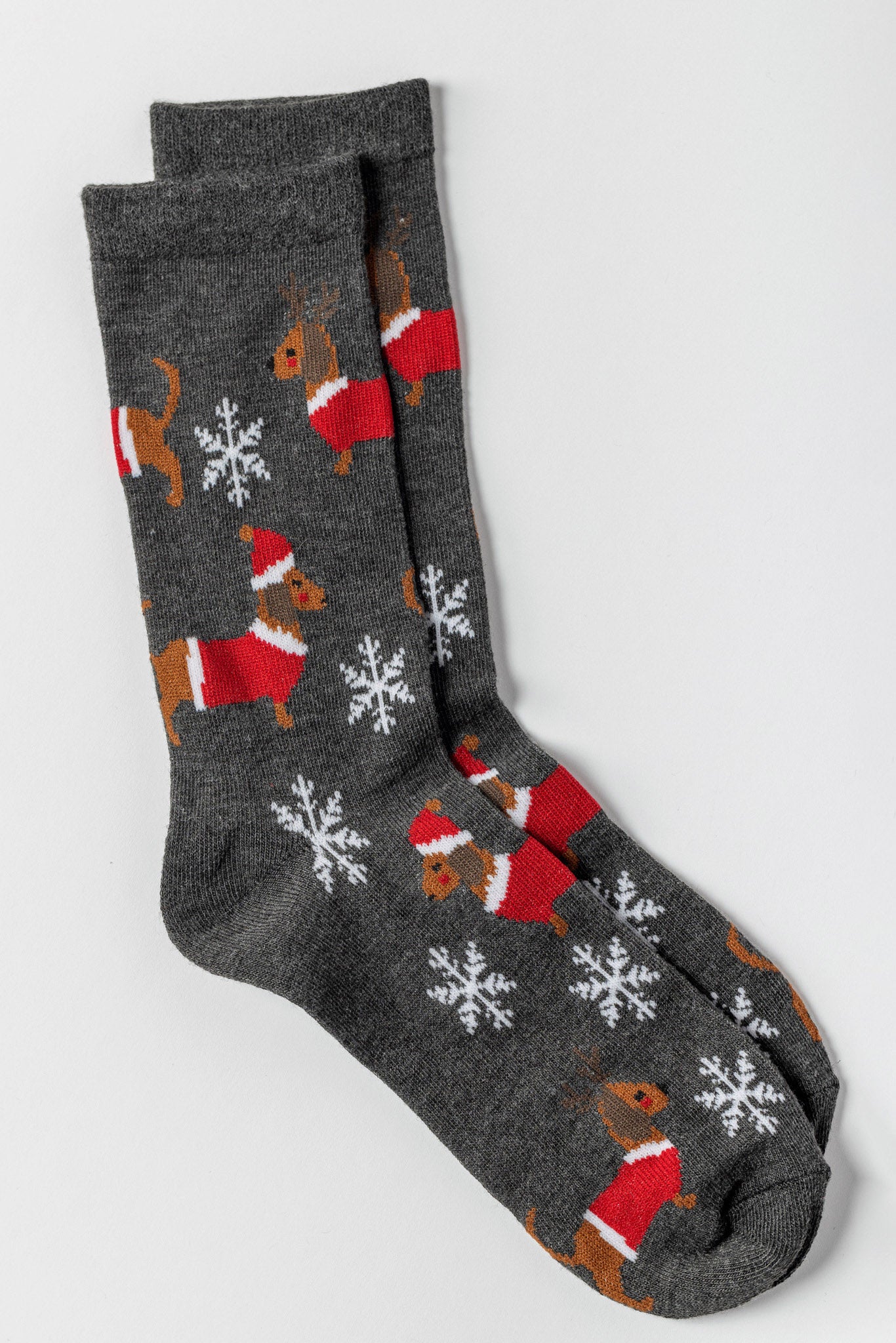 Chaussettes teckels des Fêtes