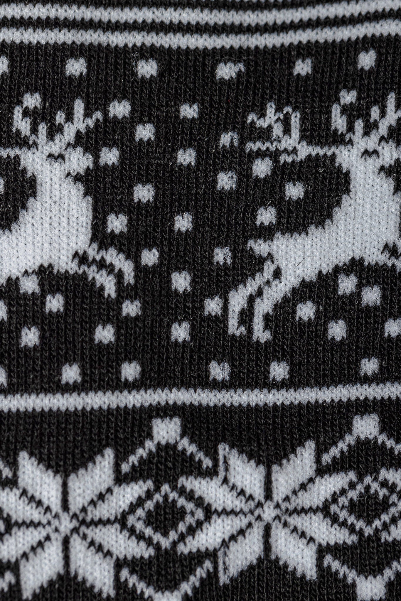 Snowflake and Reindeer Socks