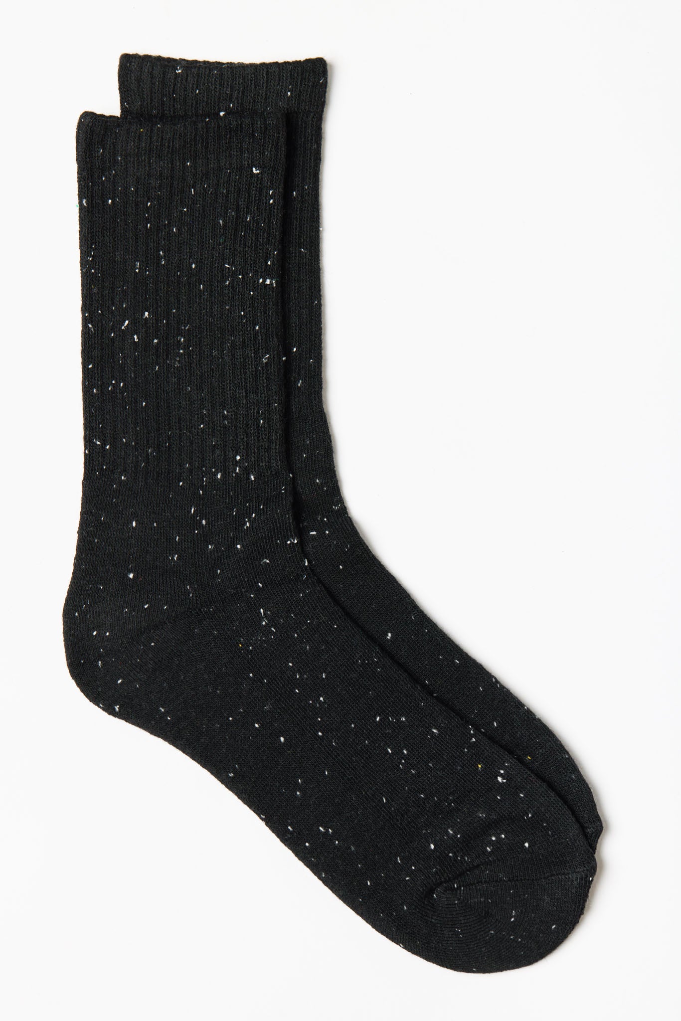 Speckled Ribbed Socks
