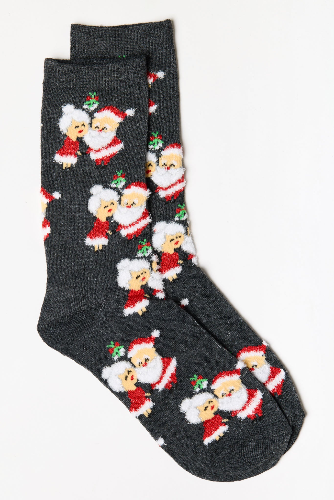 Mr. and Mrs. Clause Socks