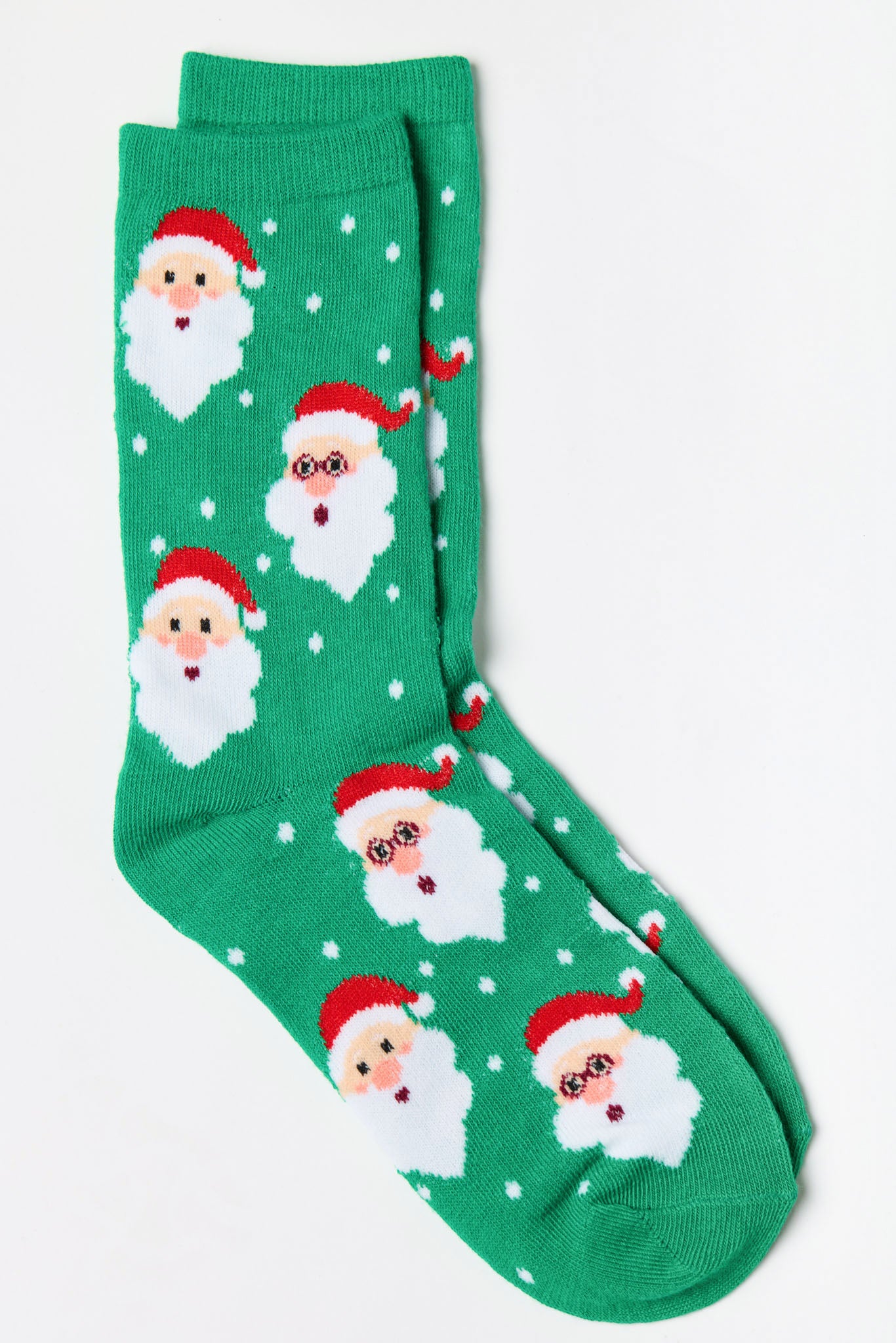 Santa and Polka Dot Socks