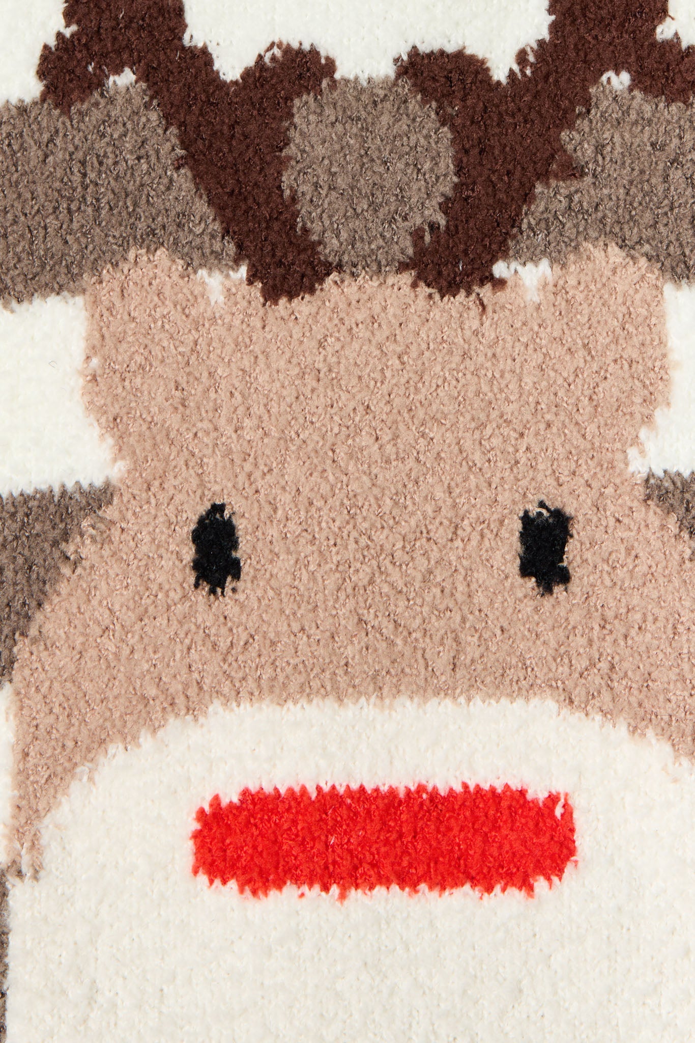 Striped Reindeer "Soft and Cozy" Socks
