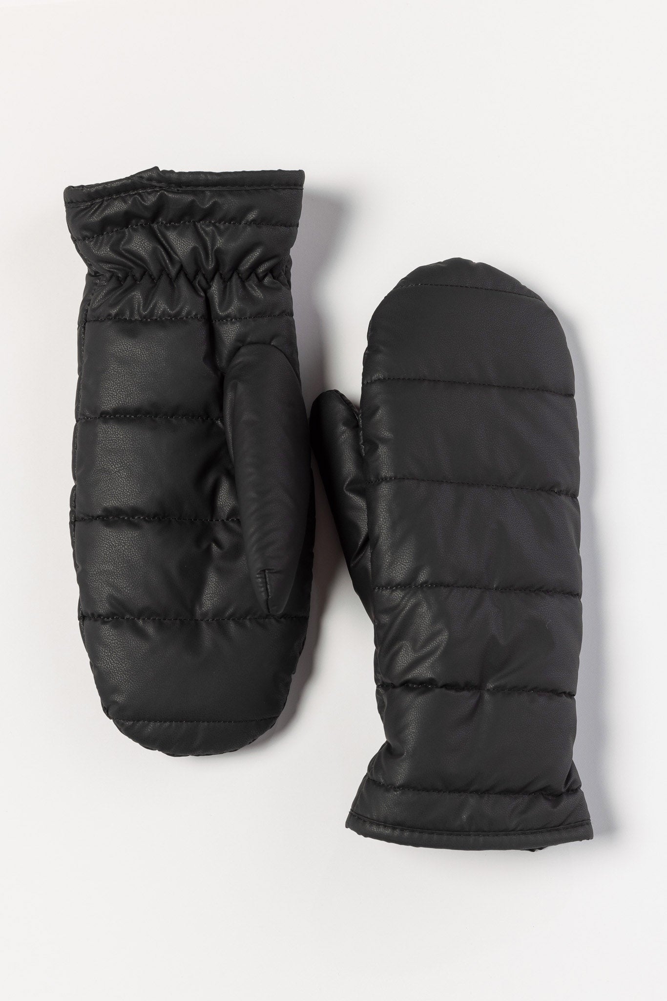 Mitaines matelassées doublure fausse fourrure