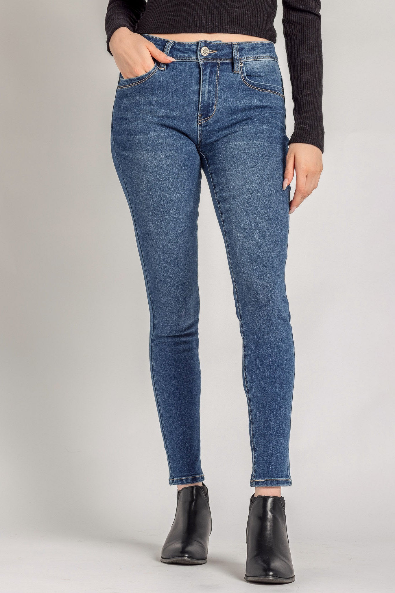 Ymi high waisted skinny hot sale jeans