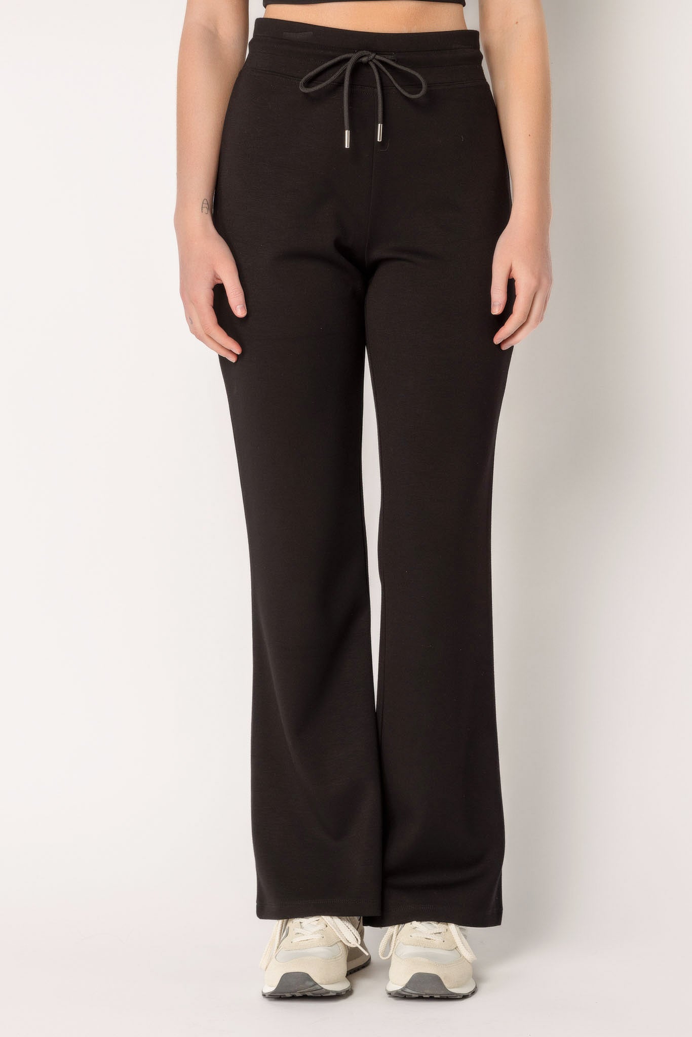 Scuba Knit Flare Leg Pant