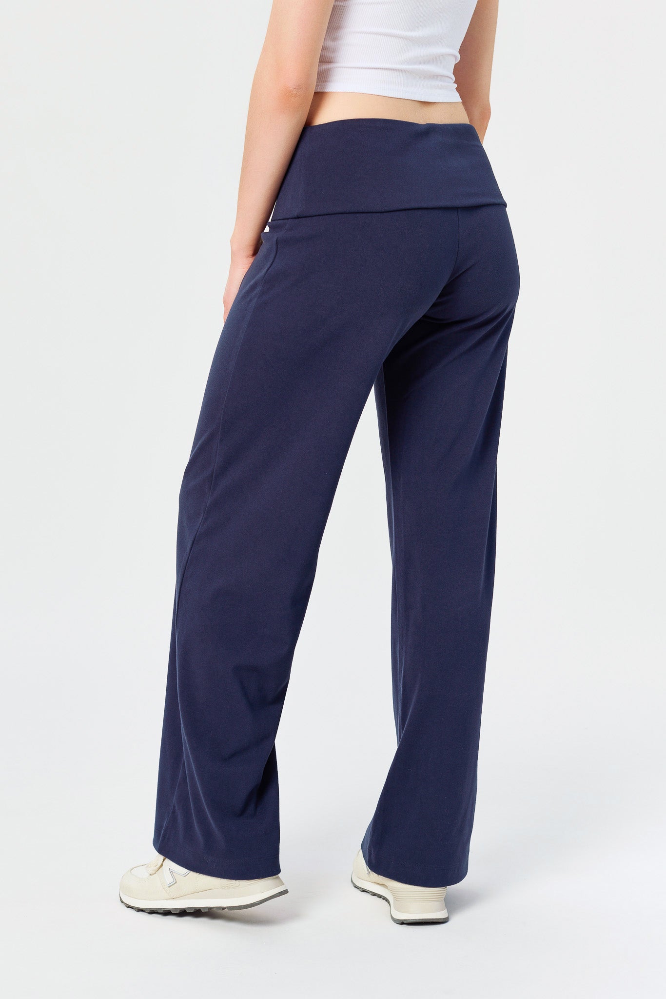 Micro Fleece Fold-Over Waistband Pant