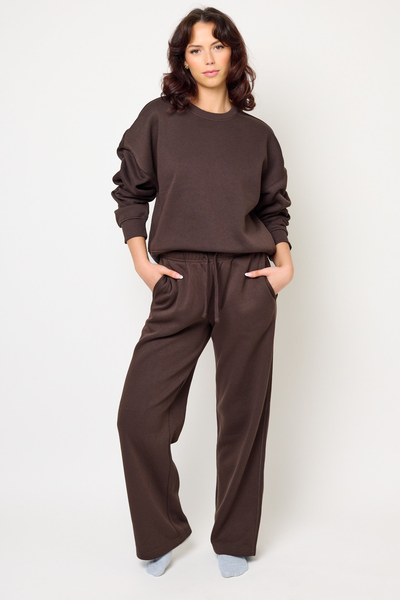 Only Best Fleece Straight Leg Sweatpants