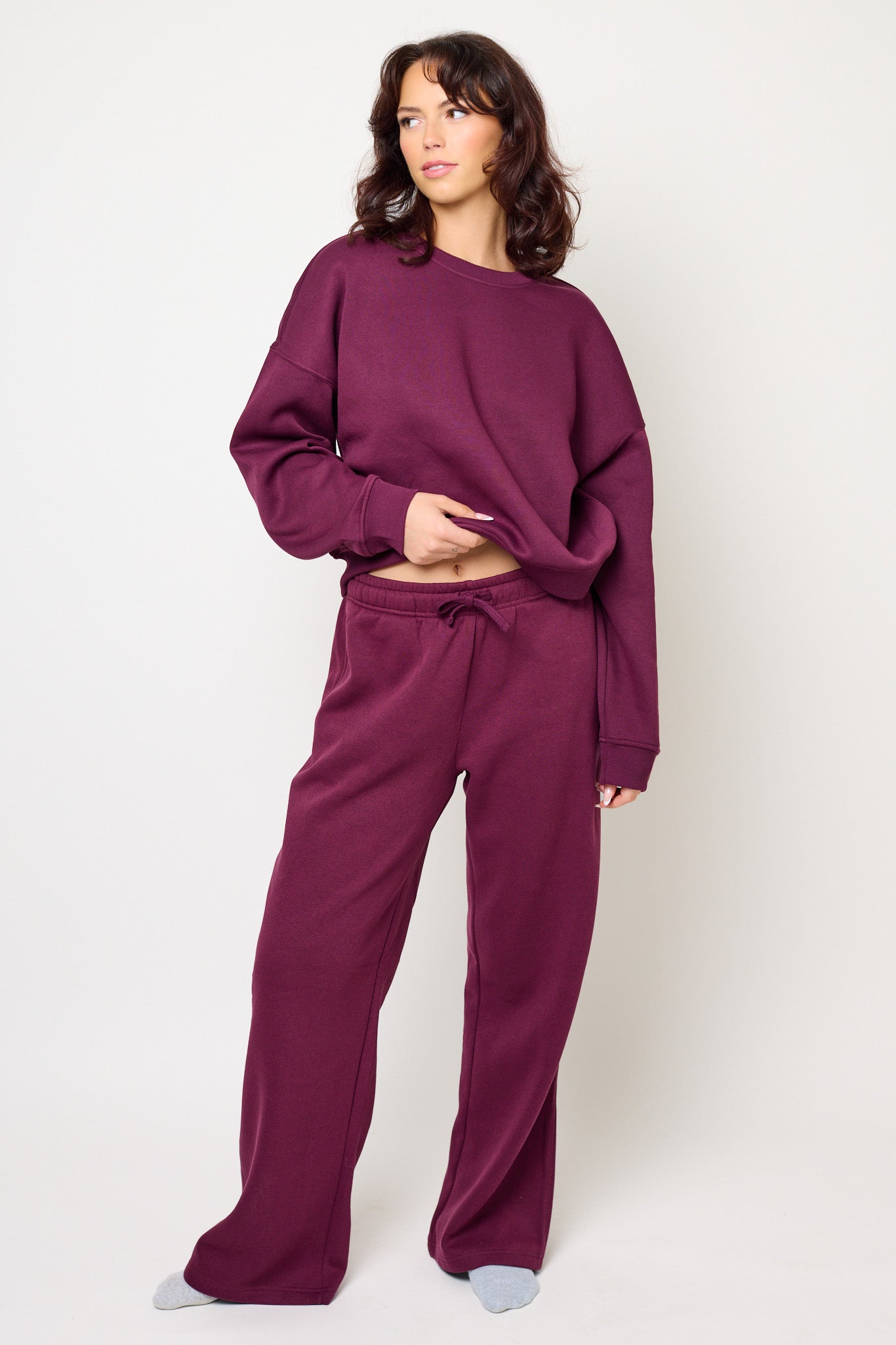 Only Best Fleece Straight Leg Sweatpants