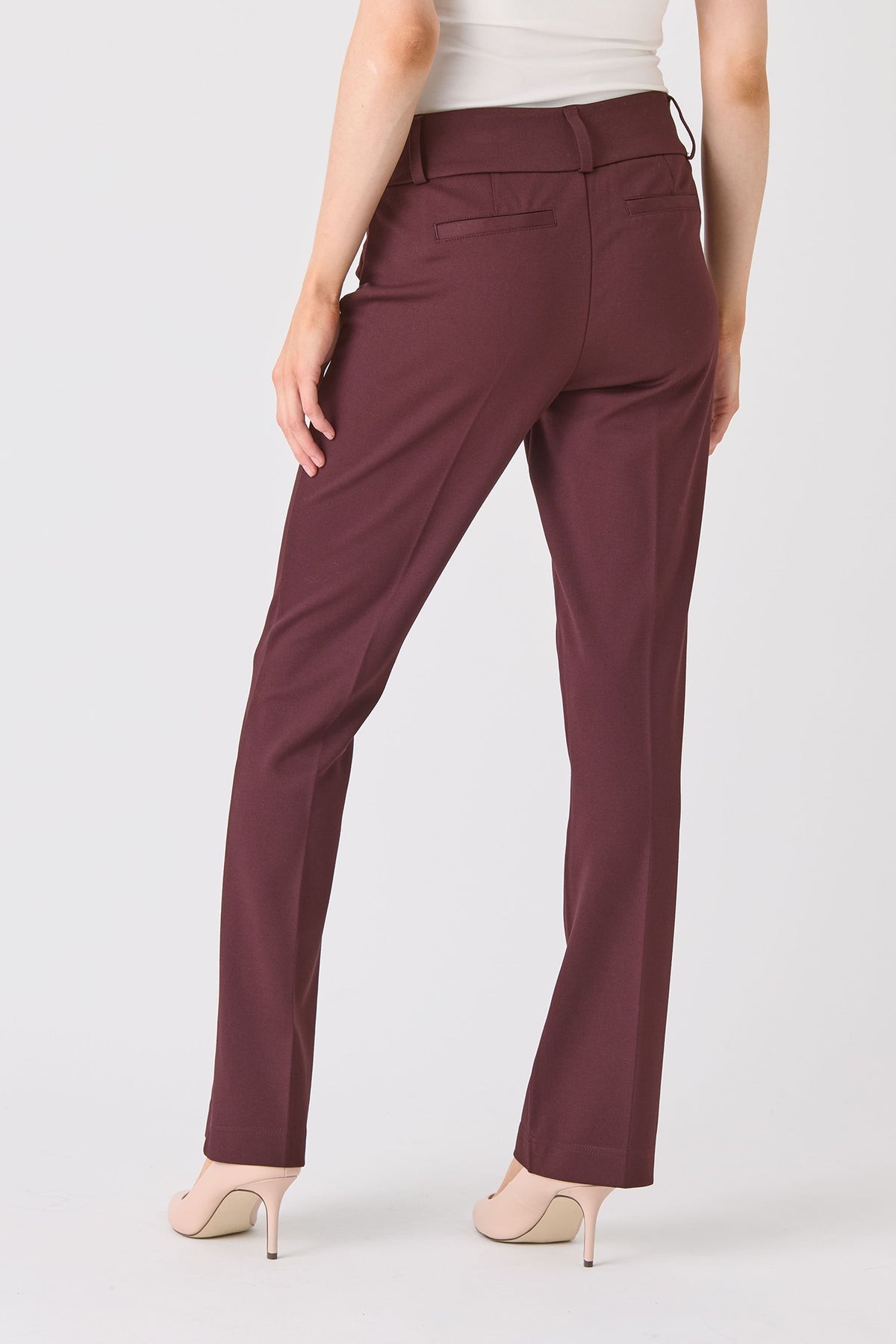 Mid-Rise Bootcut Trouser
