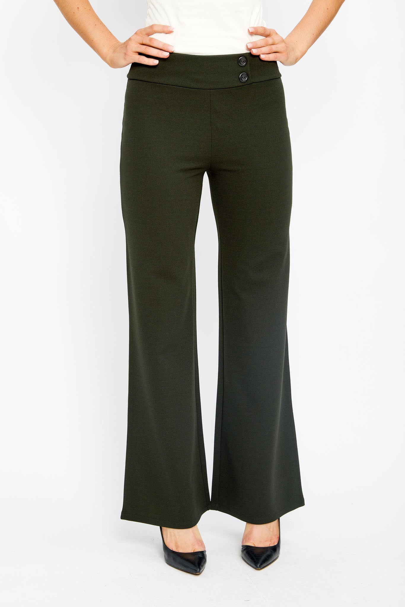 Pantalon avec jambe large