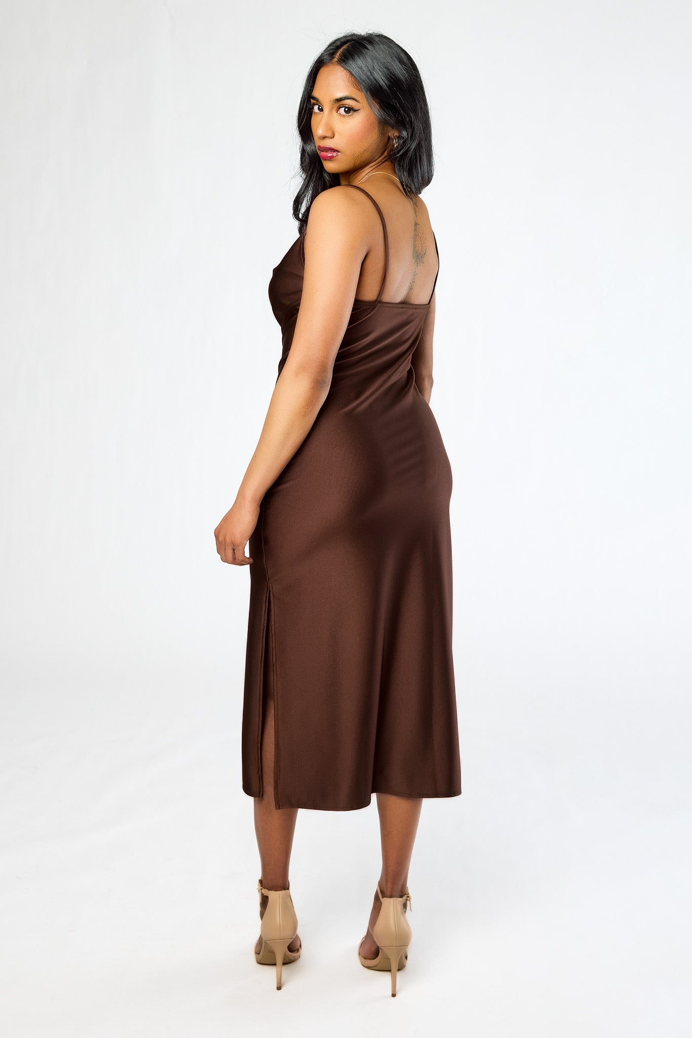 Luxe Satin Slip Dress