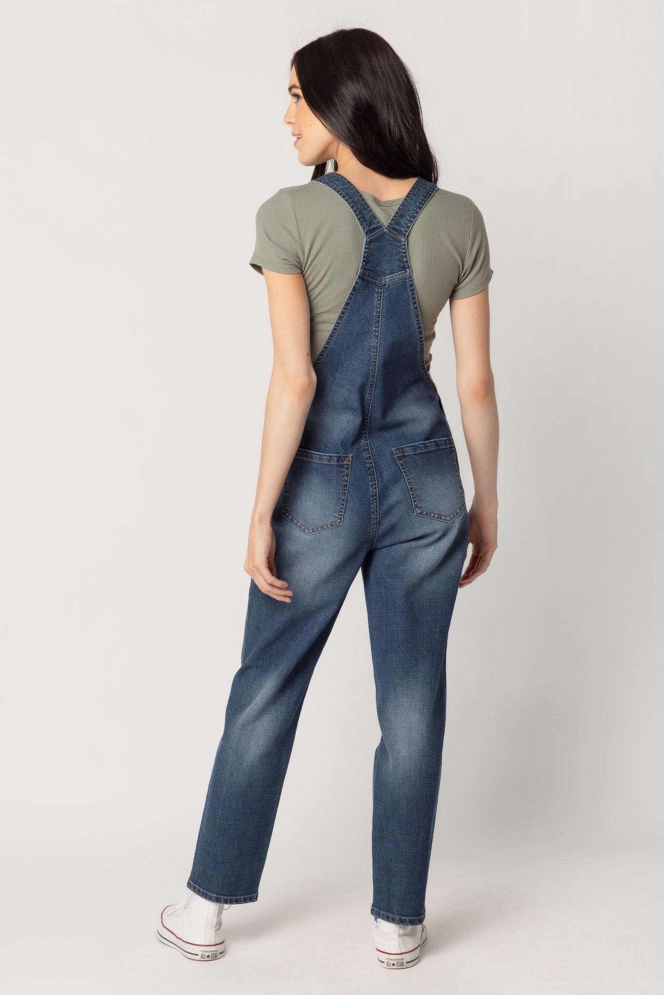 Wallflower Milan Wash Retro High-Rise Overall