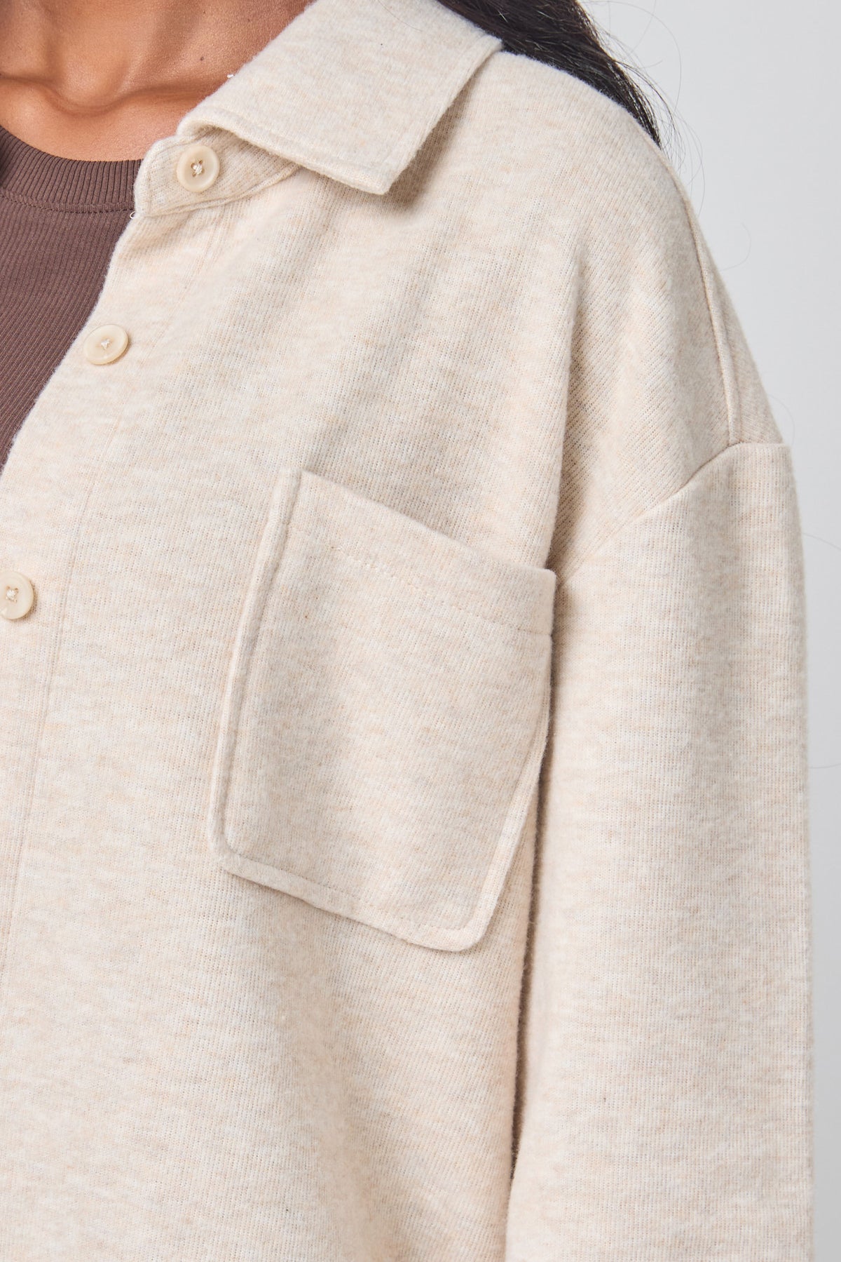 Brushed Rib Shirt