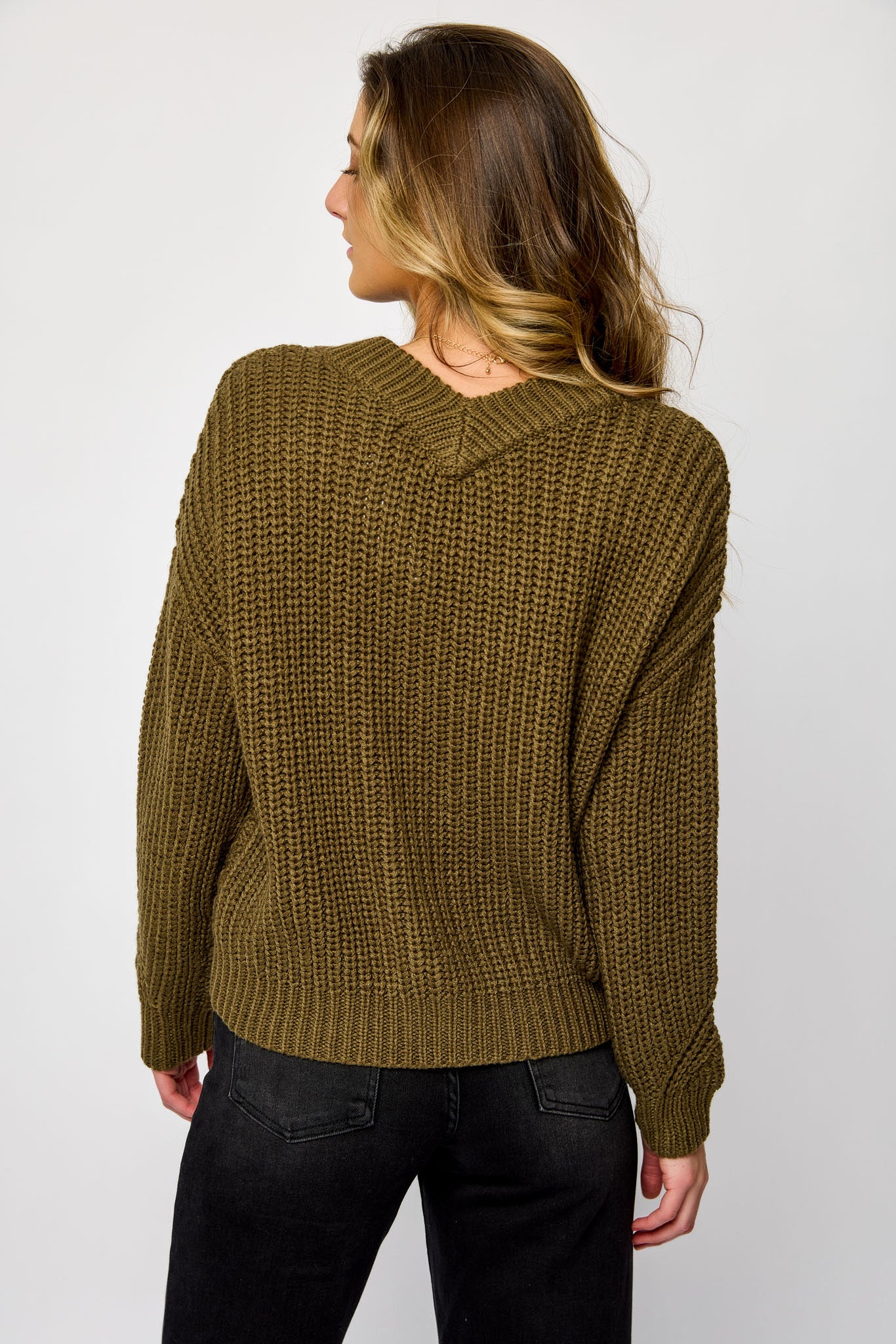 Cardigan boutonné stylr grand-père