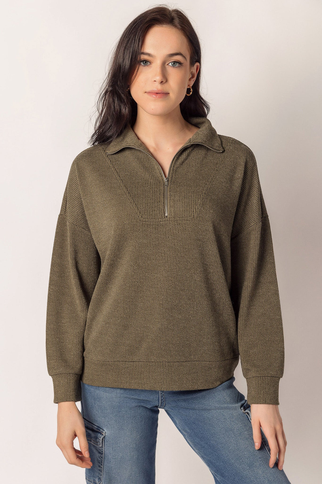 Hacci Long Sleeve Sweater