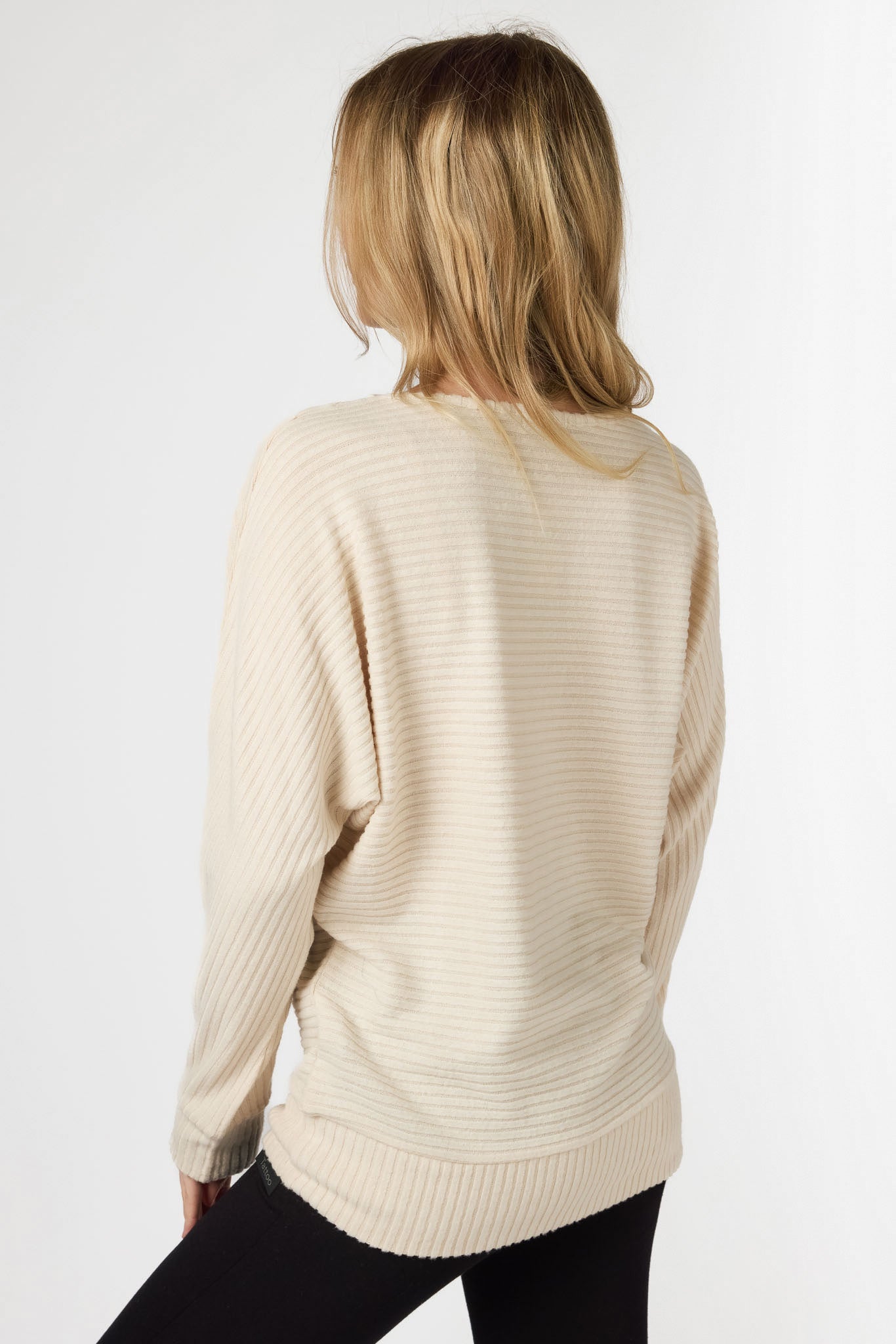 Dolman Sleeve Hacci Sweater