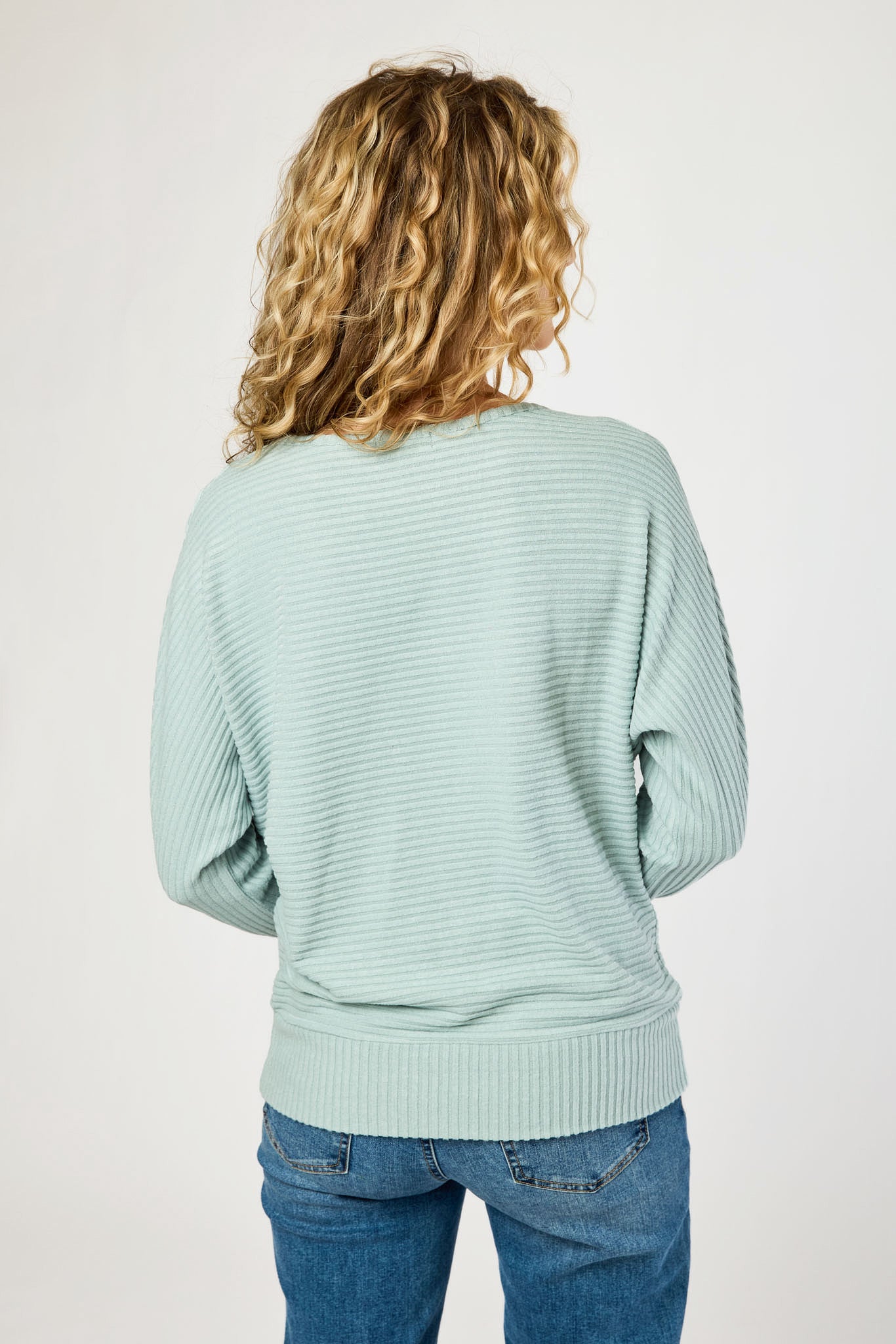 Dolman Sleeve Hacci Sweater