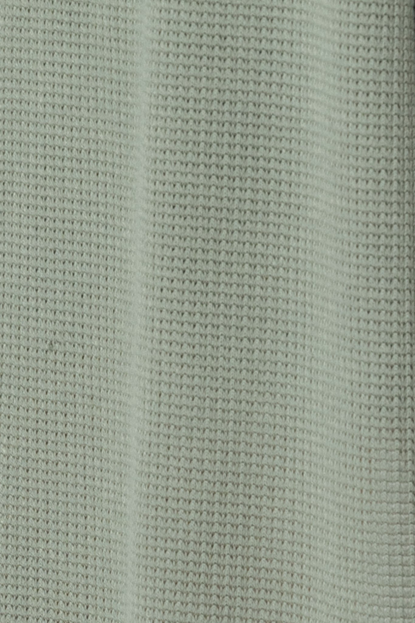 Waffle Knit Short Sleeve Cocoon Cardigan