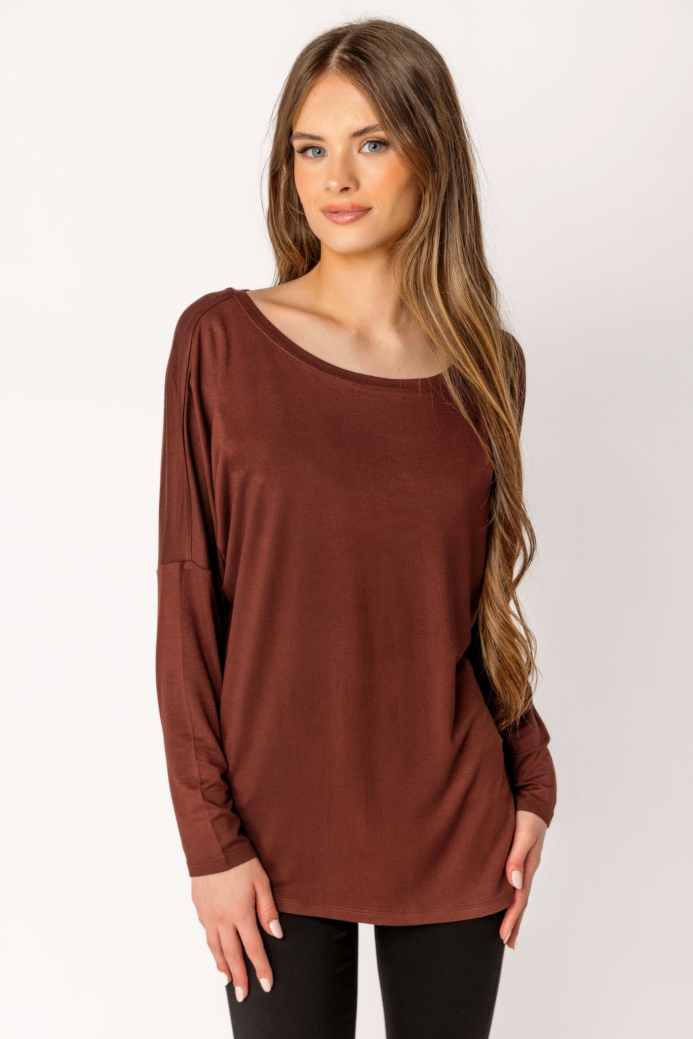 Dolman Sleeve Tunic Top