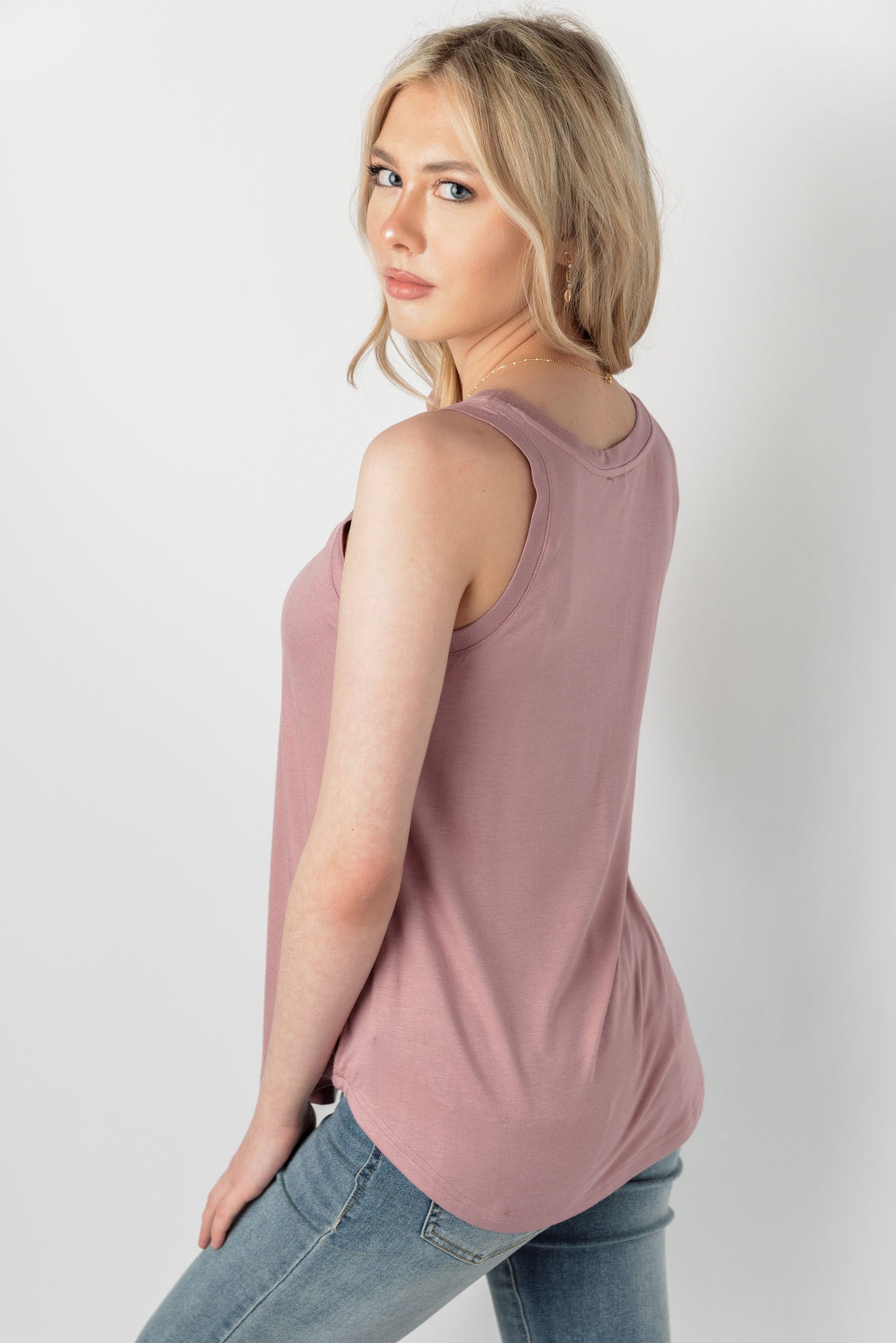 Camisole à col rond