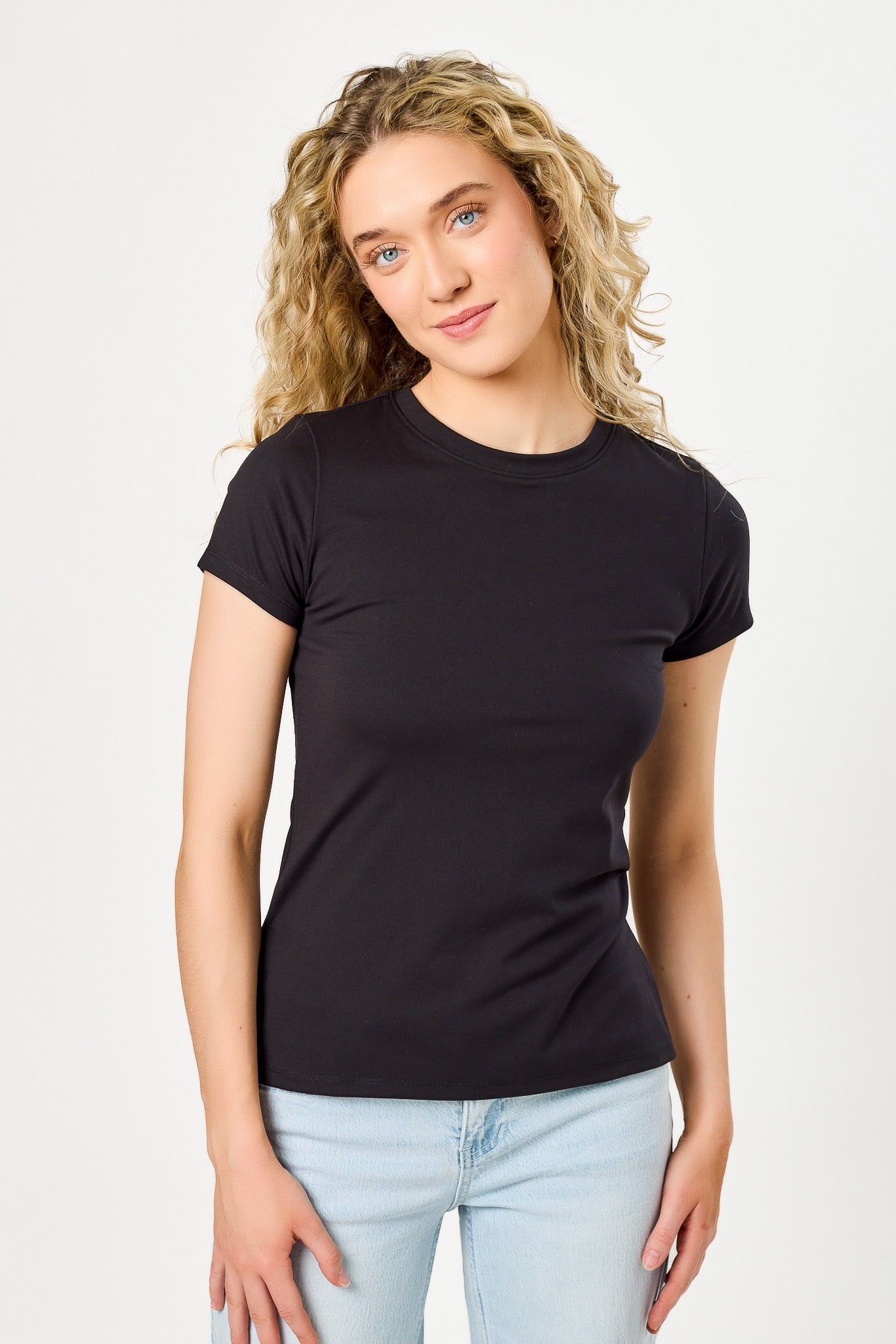 Ultra-Soft Longline Crew Tee
