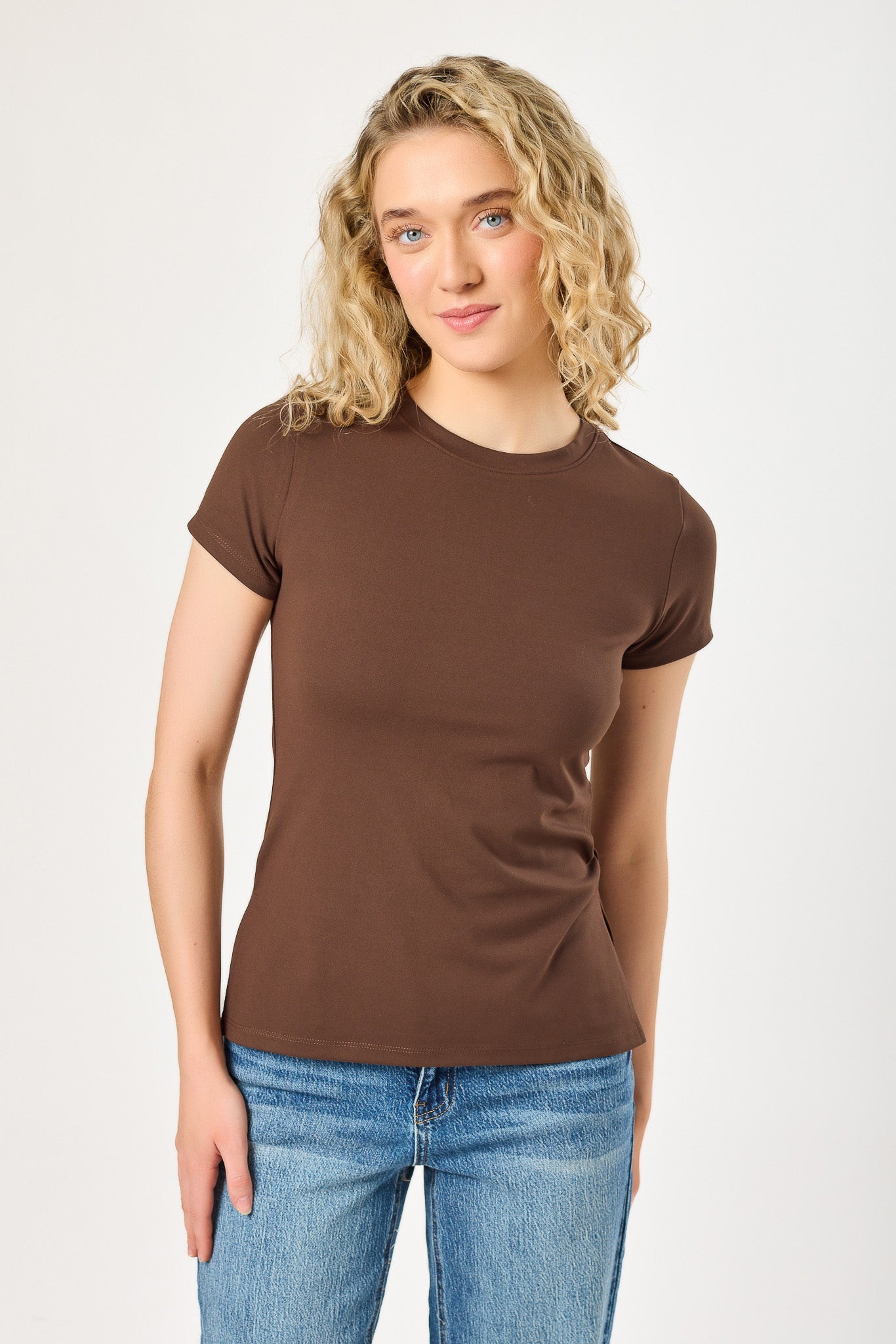 Ultra-Soft Longline Crew Tee