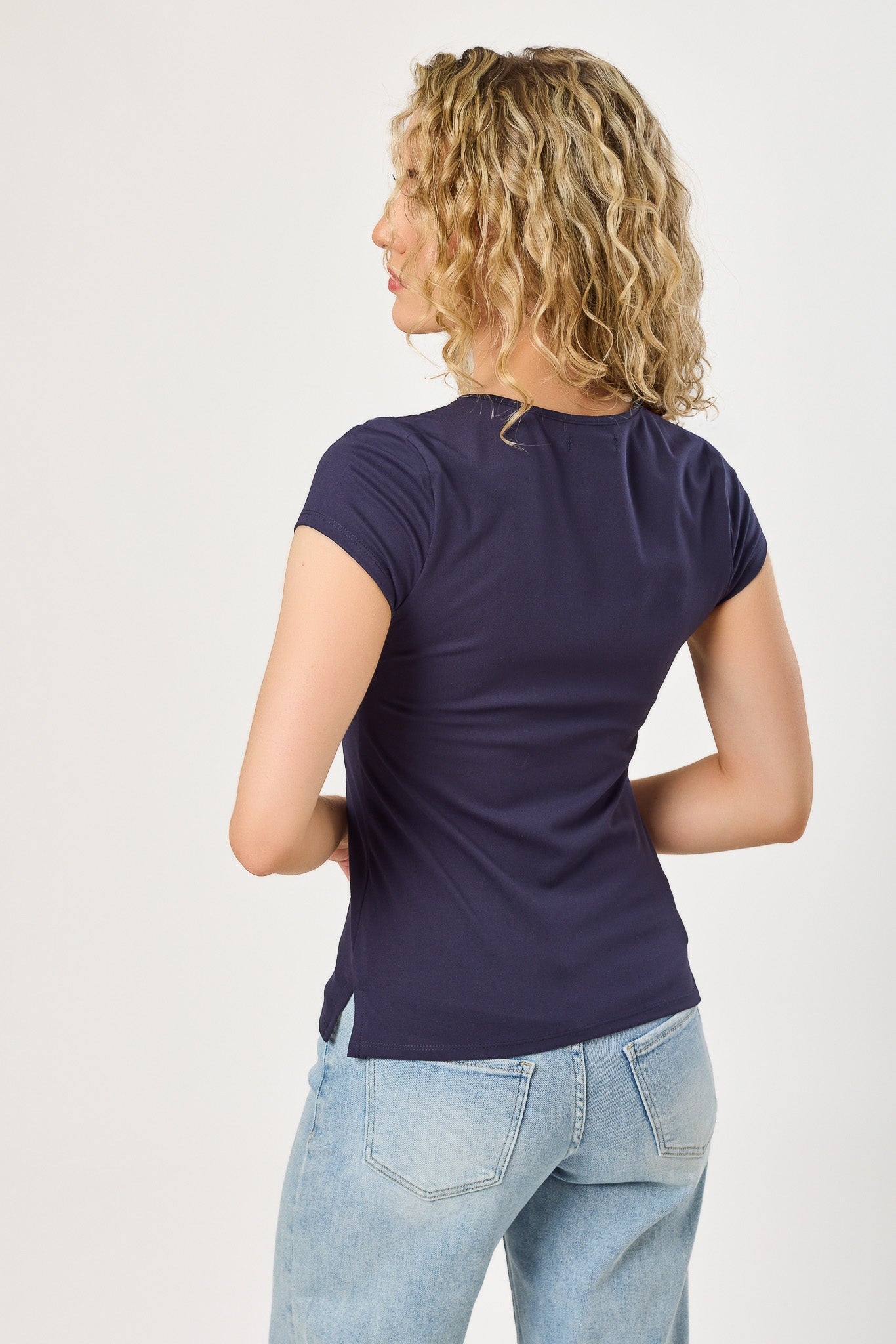 Ultra-Soft Sweetheart Slit Tee