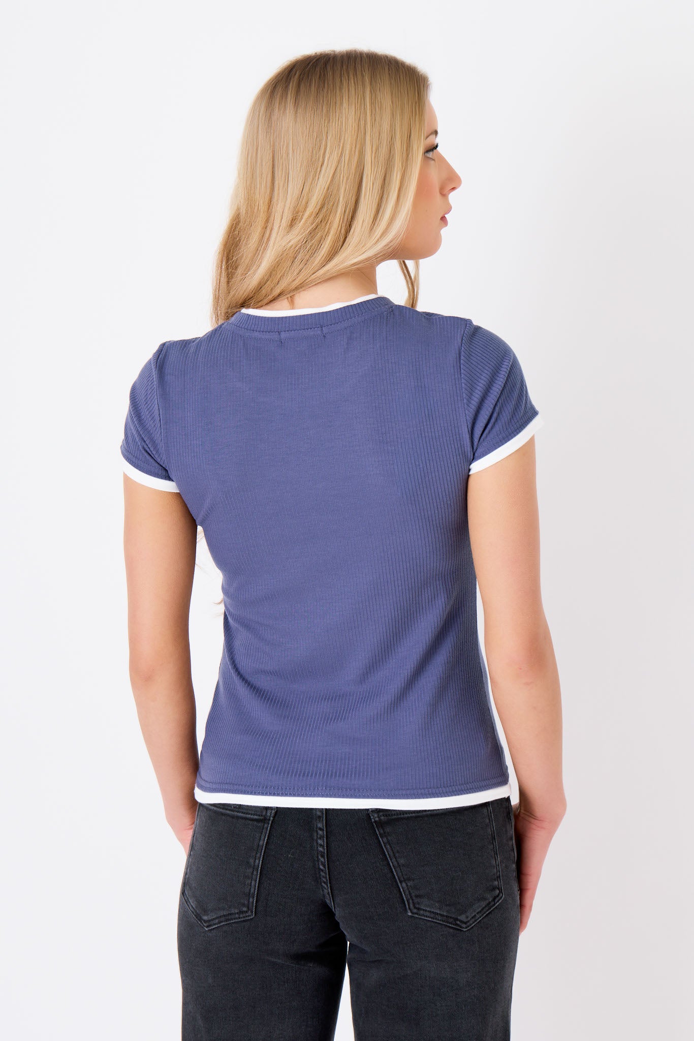 Ribbed Layered Tee